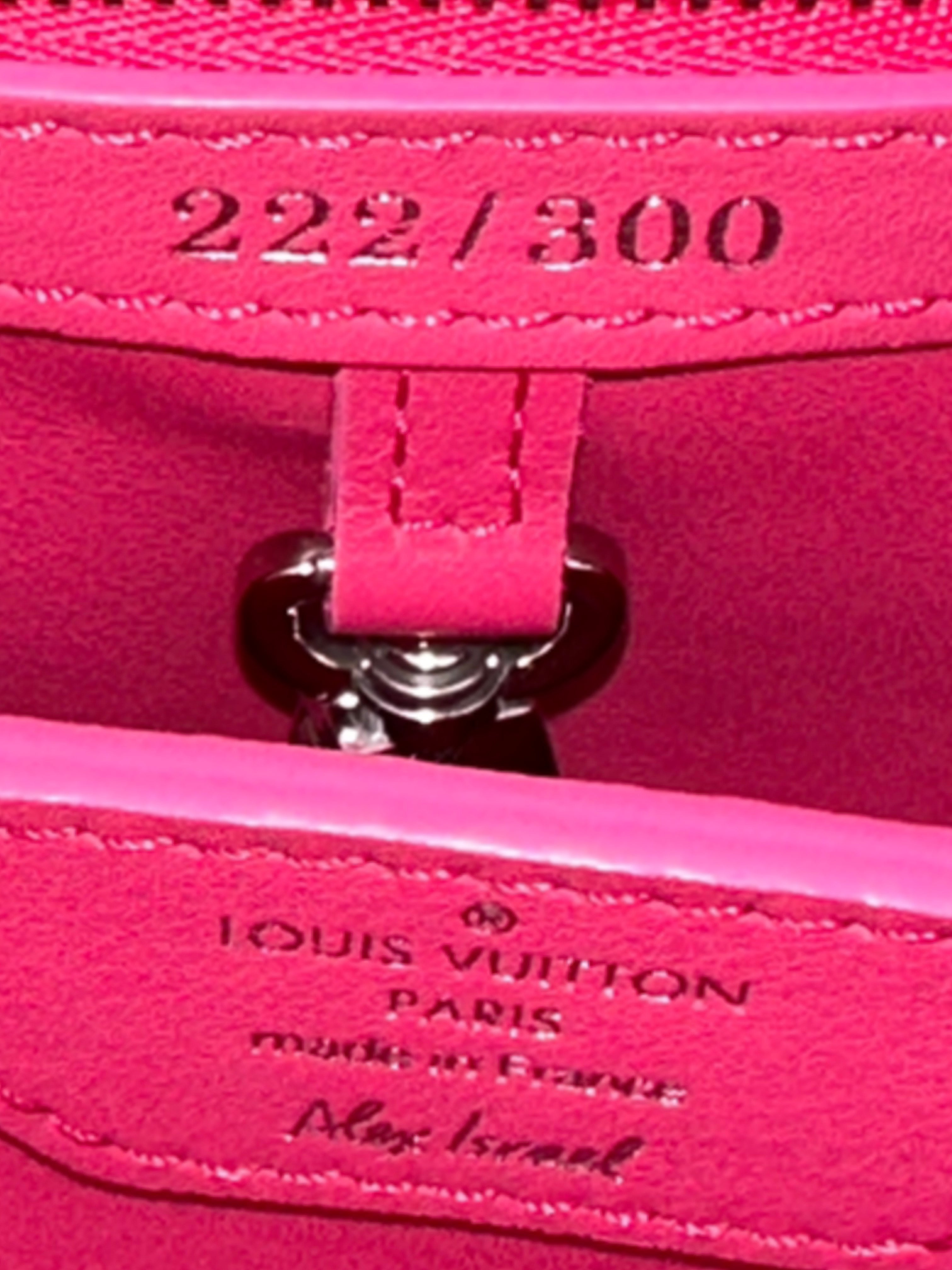 Louis Vuitton Limited Edition Arty Capucines M by Alex Israel, N°222/300