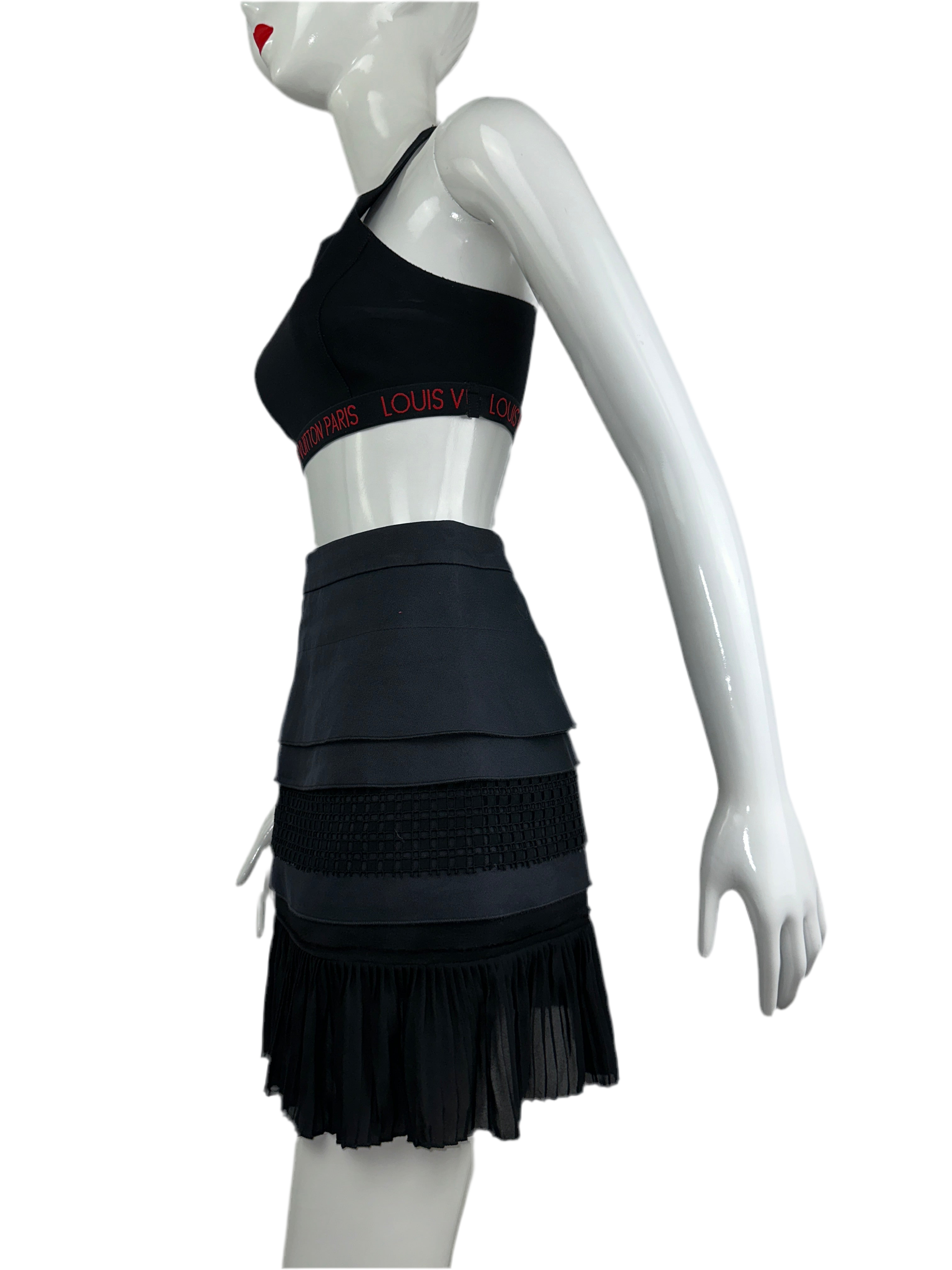Made to measure black skirt - size 34