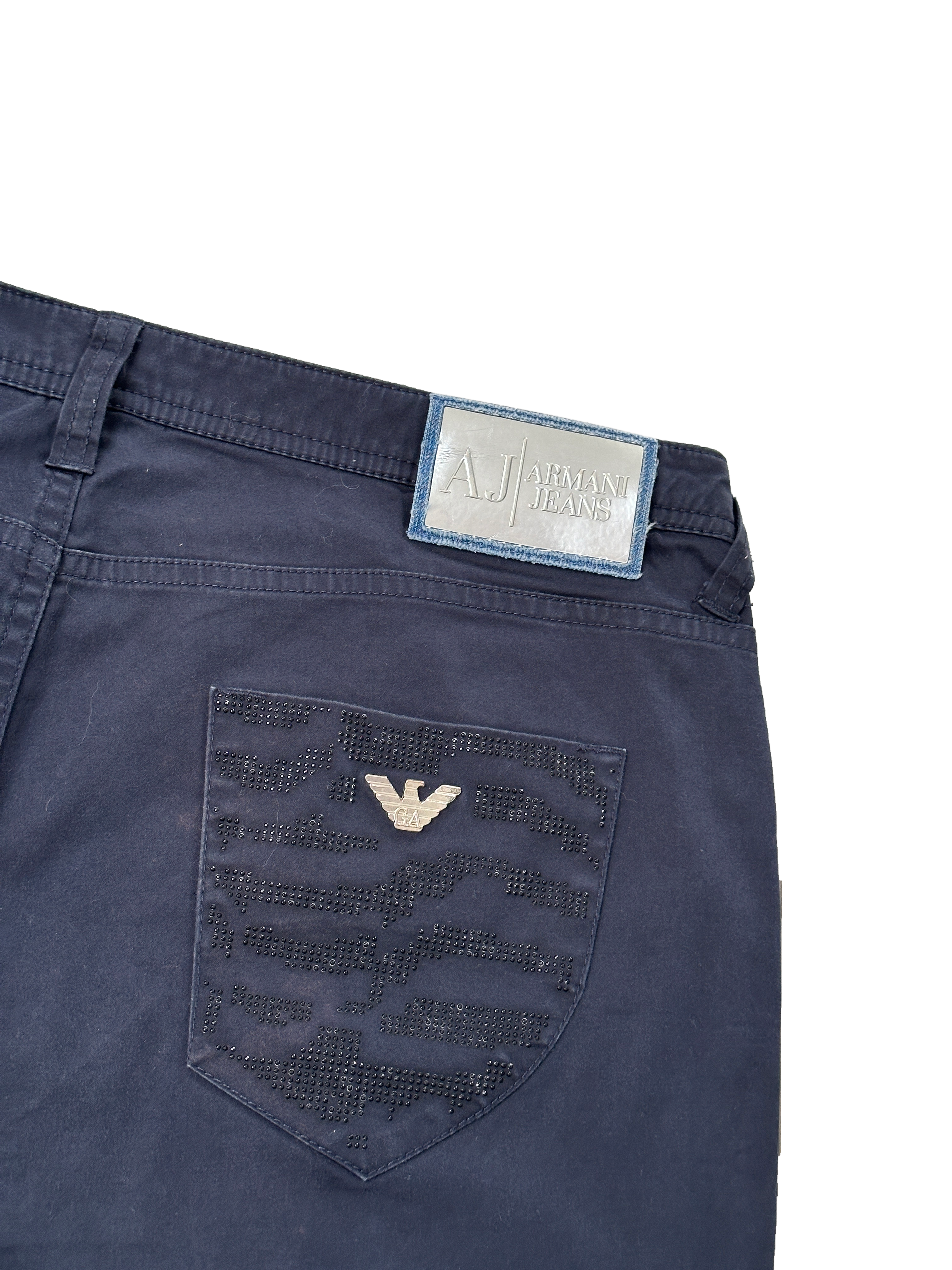 Armani Jeans blue pants with strass on the pocket - size 30