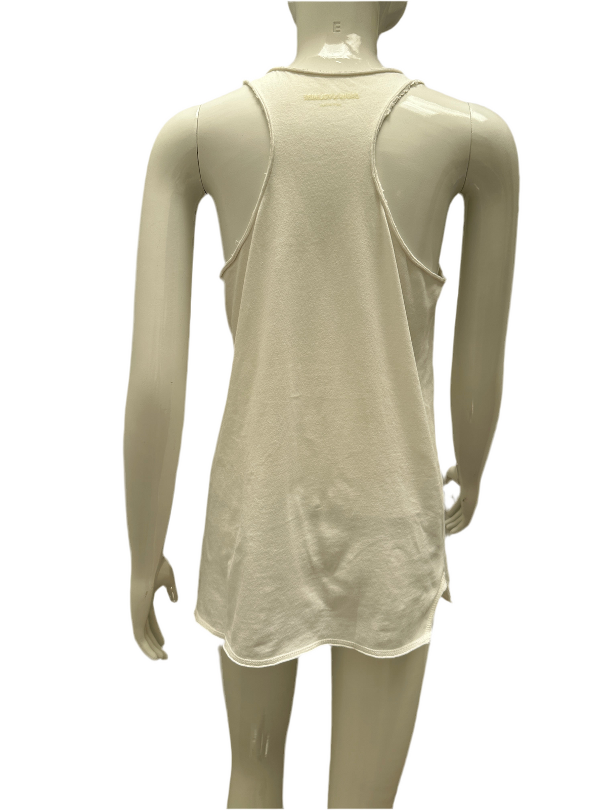 Zadig & Voltaire white " muse" tank top - size 38