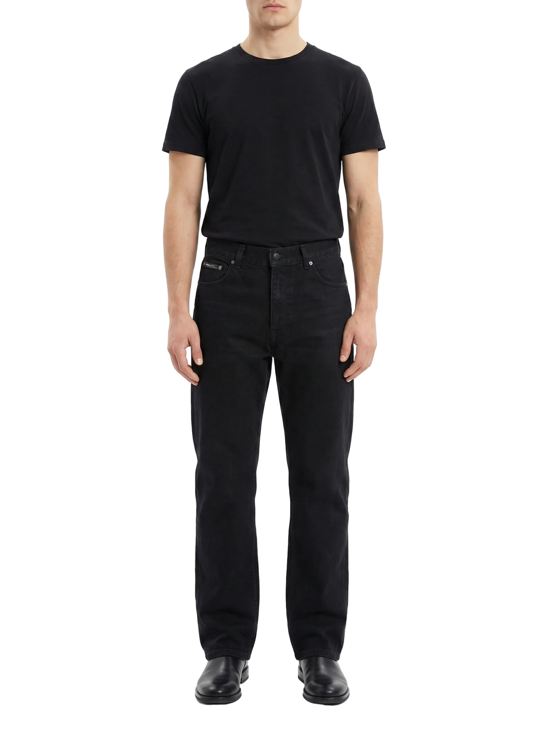 Hugo Boss black cotton jeans - size 33