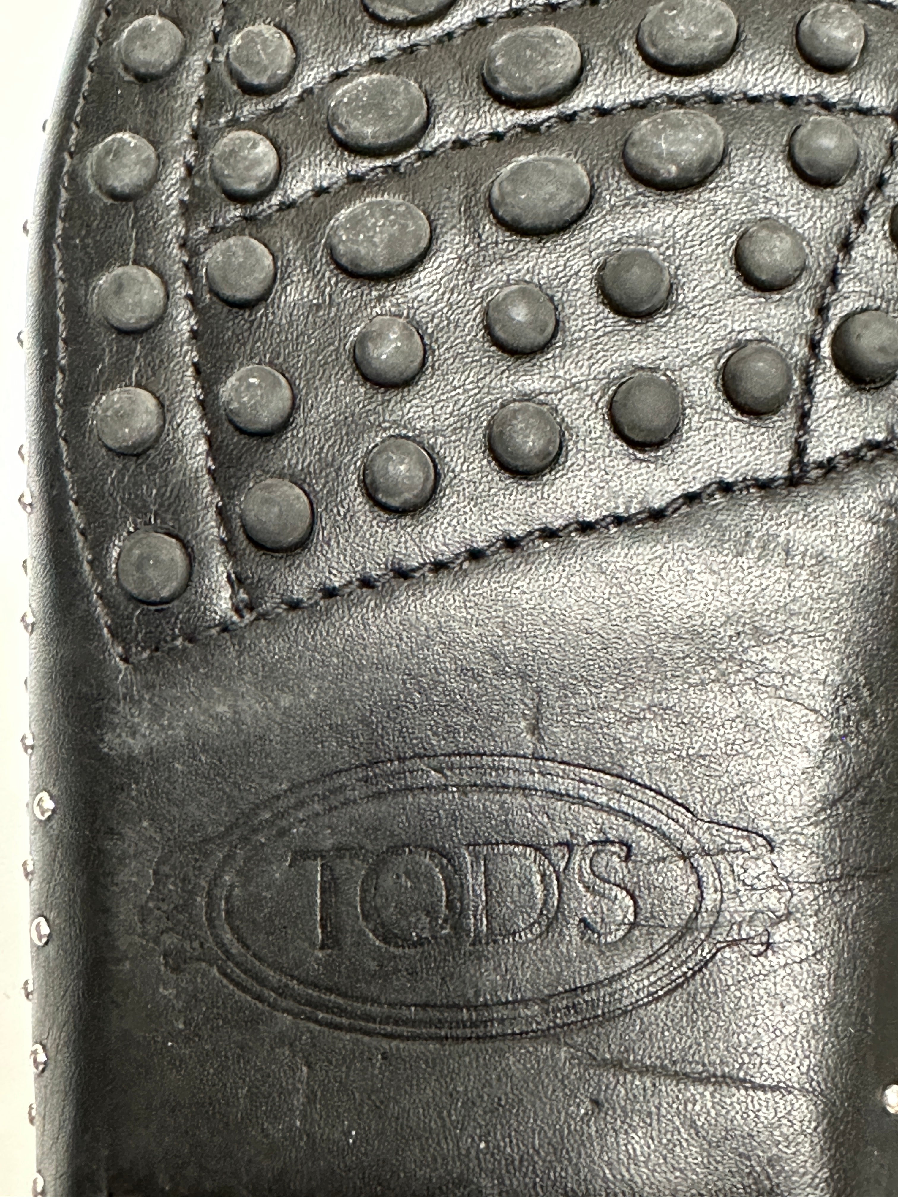 Tod's black mocassins - size 36
