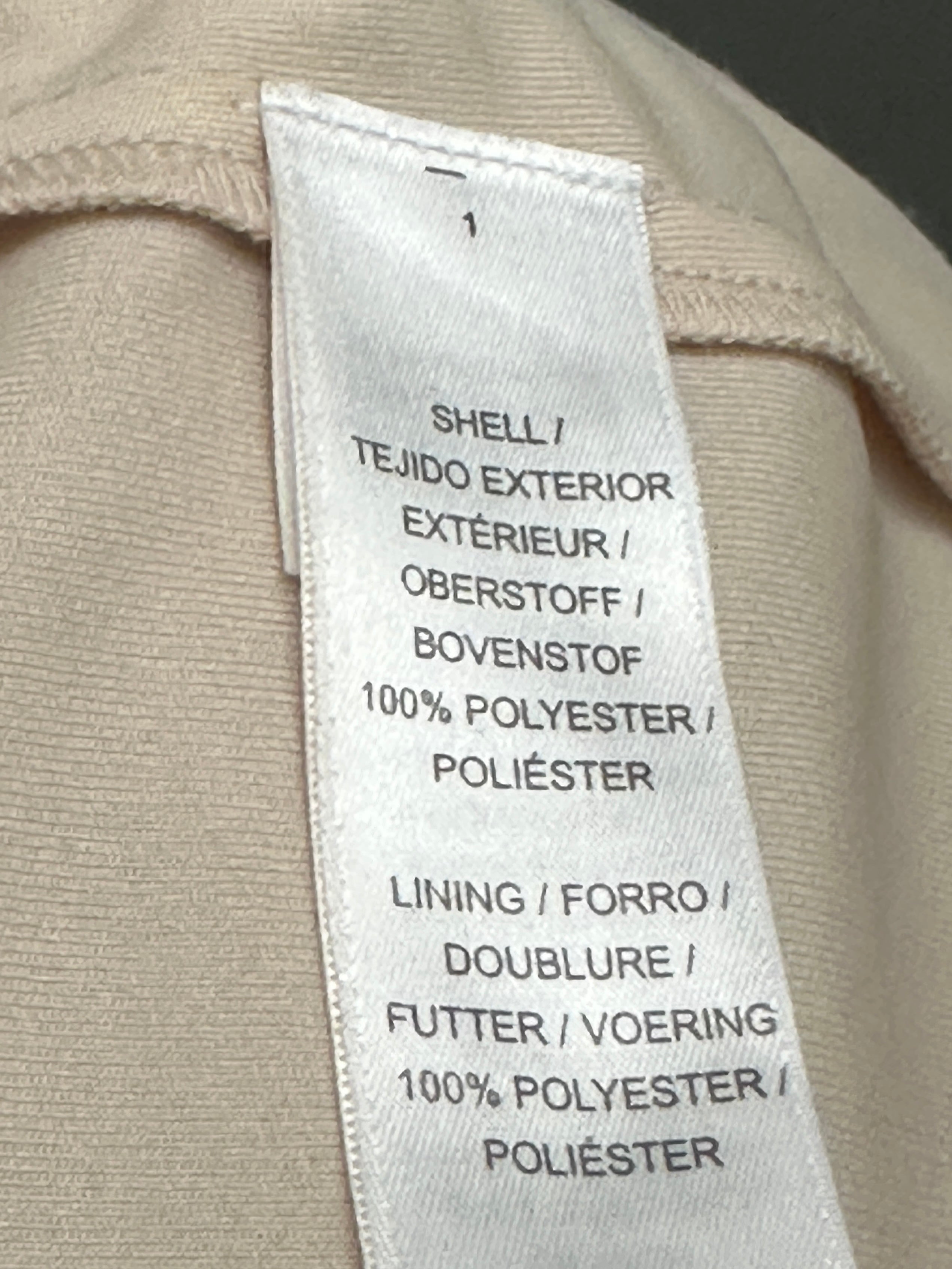 Adriana Papell sequined and beaded illusion mesh - size 34