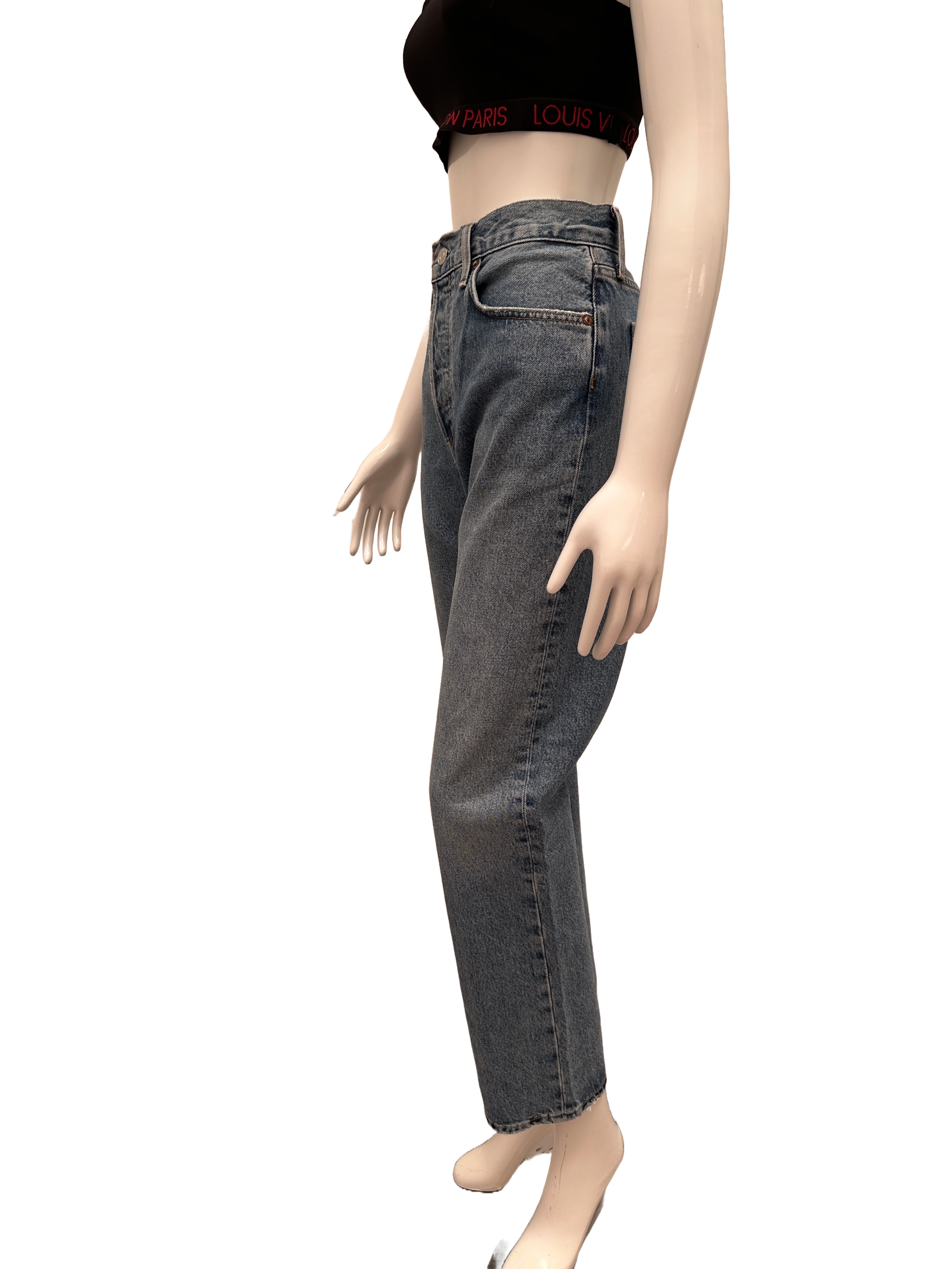 Agolde blue parker long jean - size 27