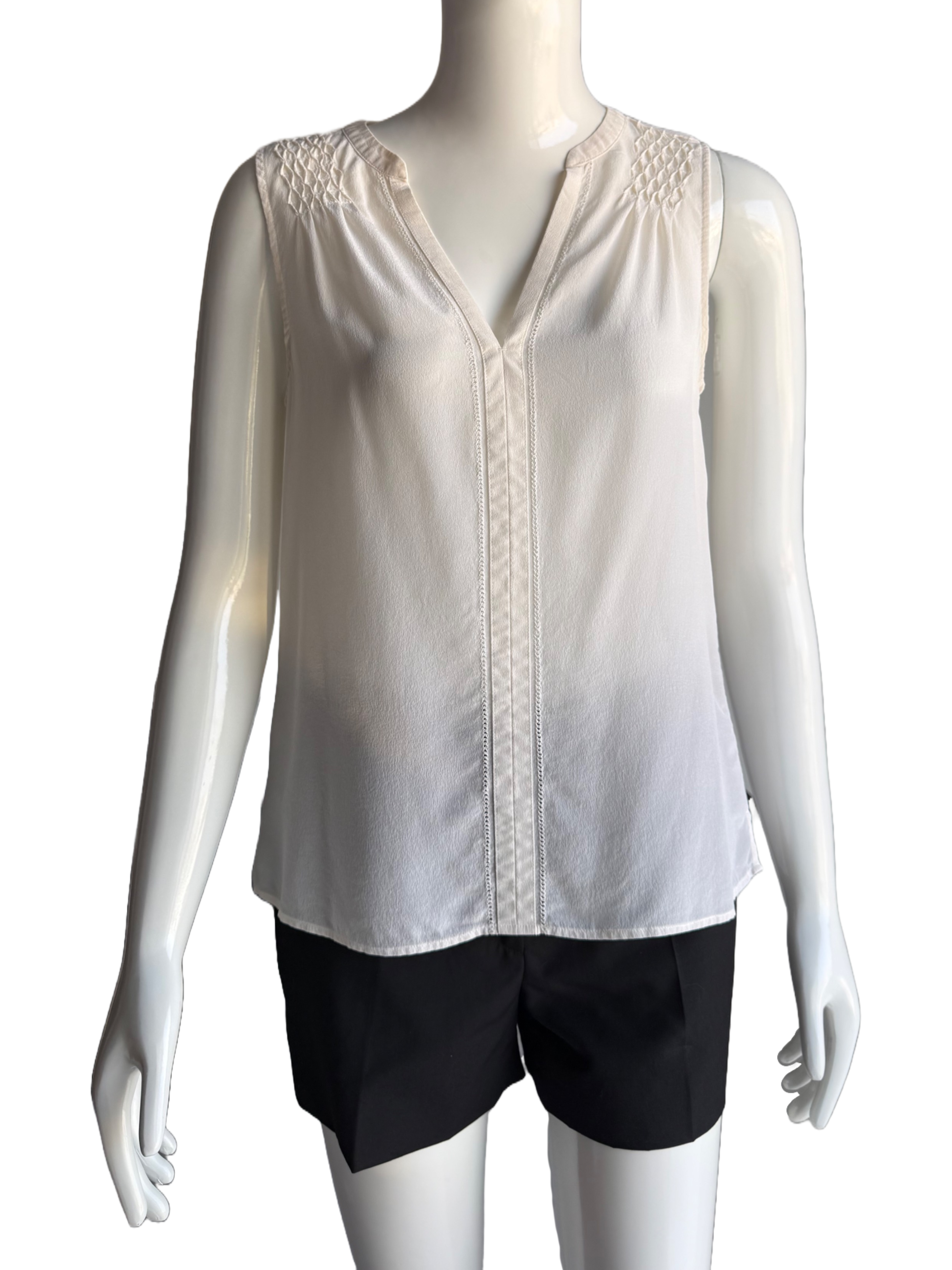 Comptoir des cotonniers v-neck top - size 36