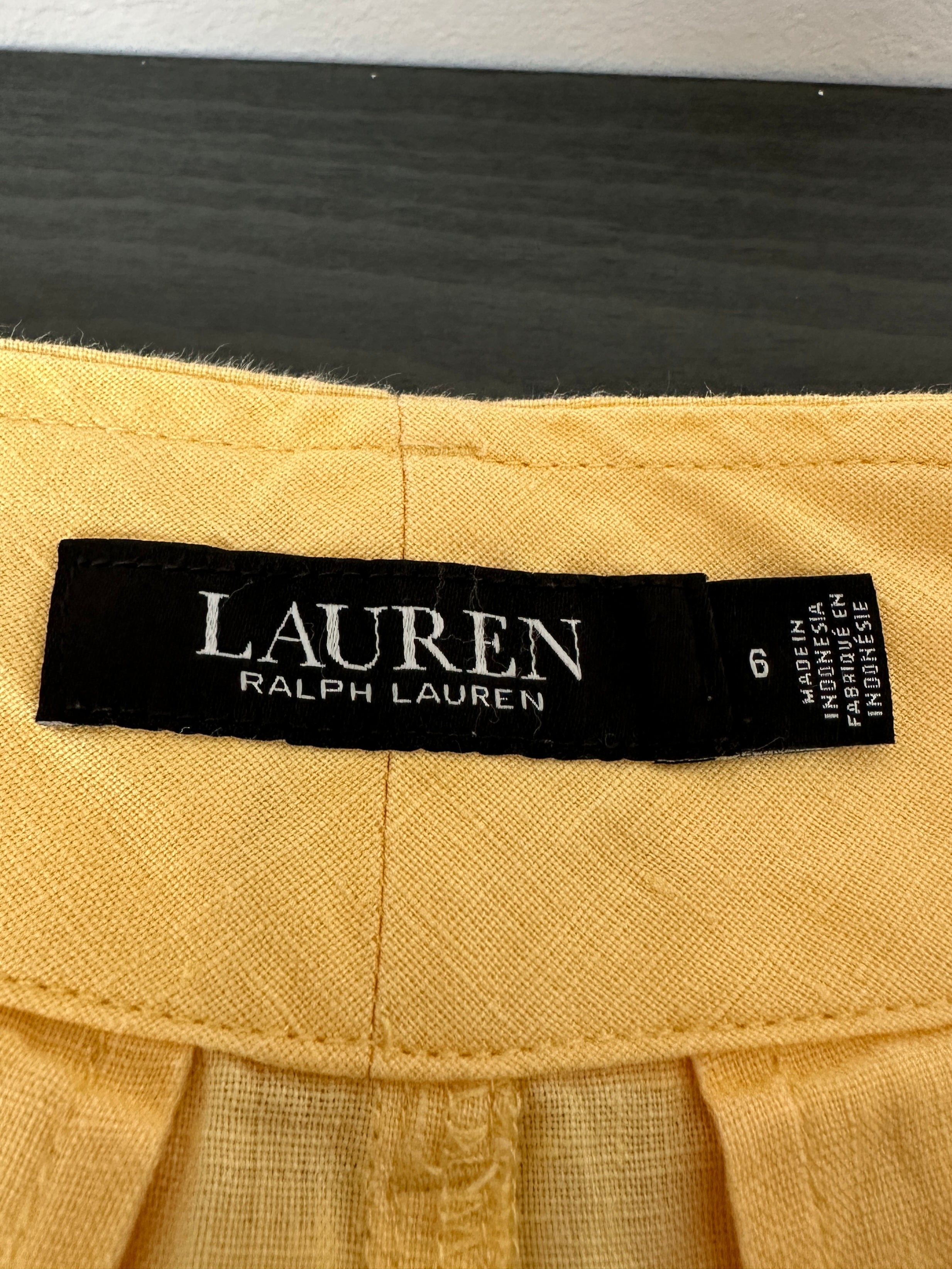 Ralph Lauren yellow pants - size 38