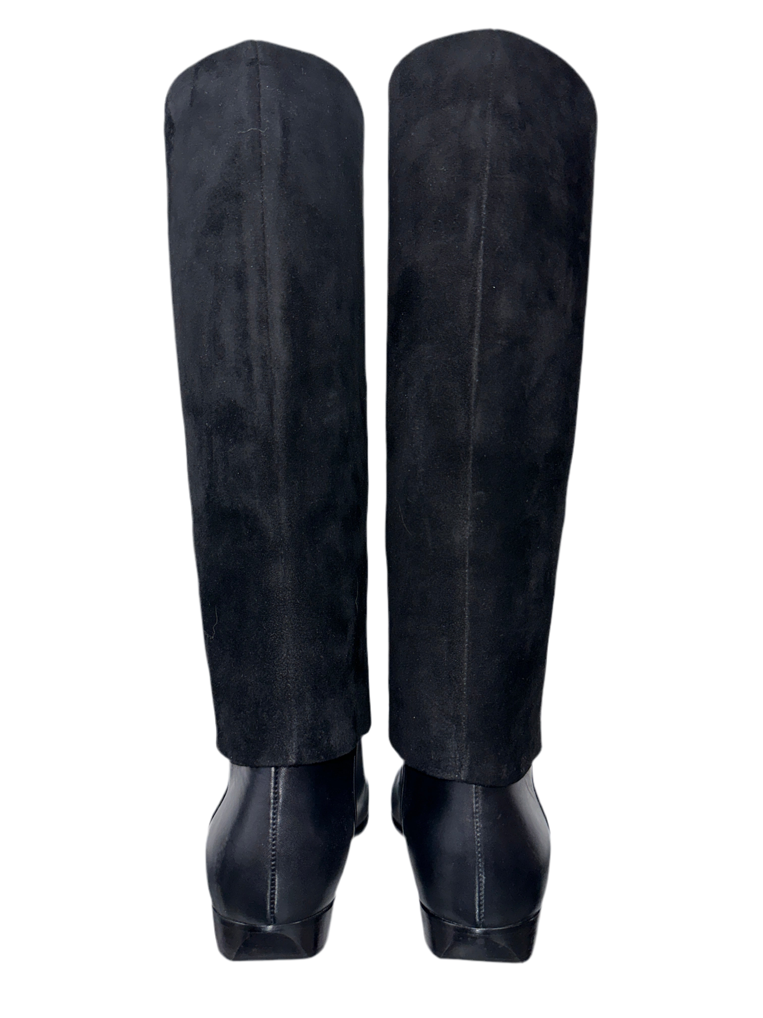 Dior leather boots with suede shaft - size 36.5