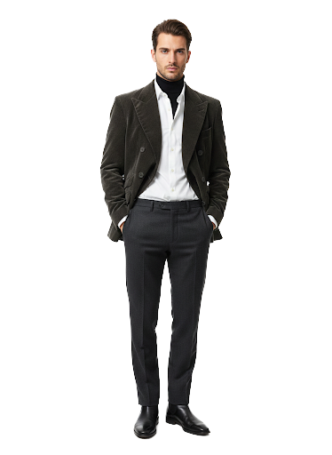 Dolce & Gabbana corduroy double-breasted blazer - size L