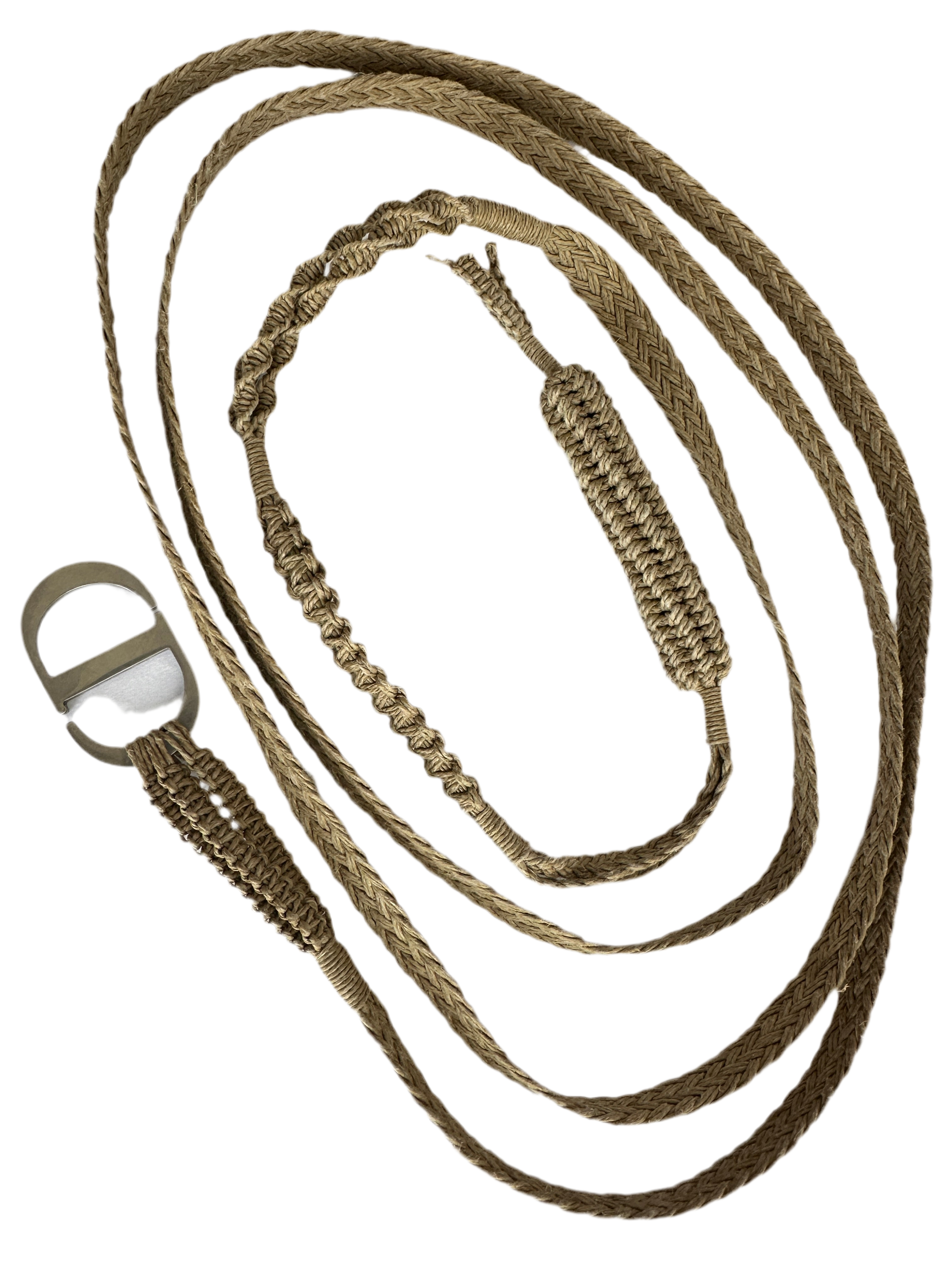 Dior natural belt