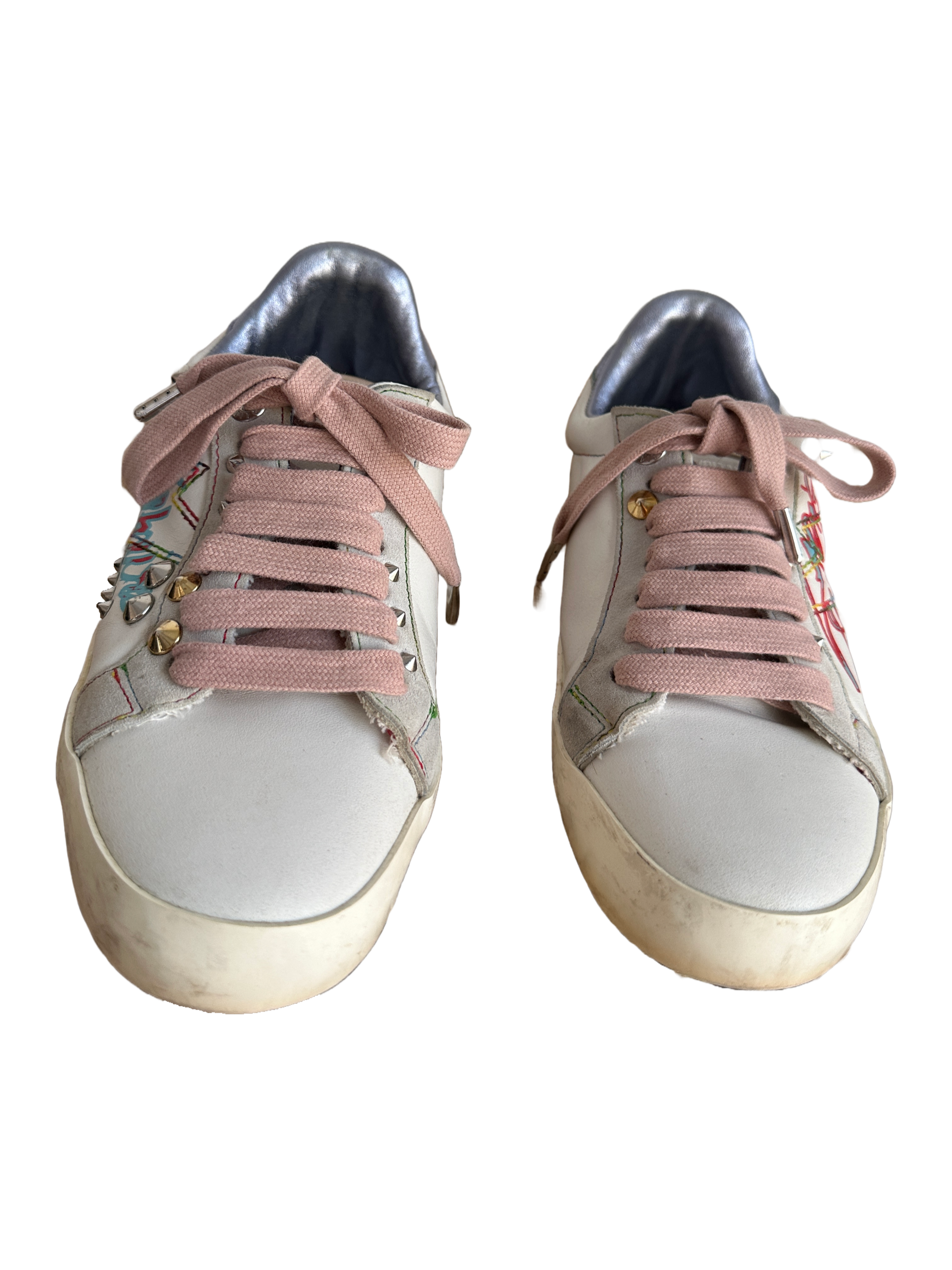 Zadig&Voltaire white sneakers - size 37