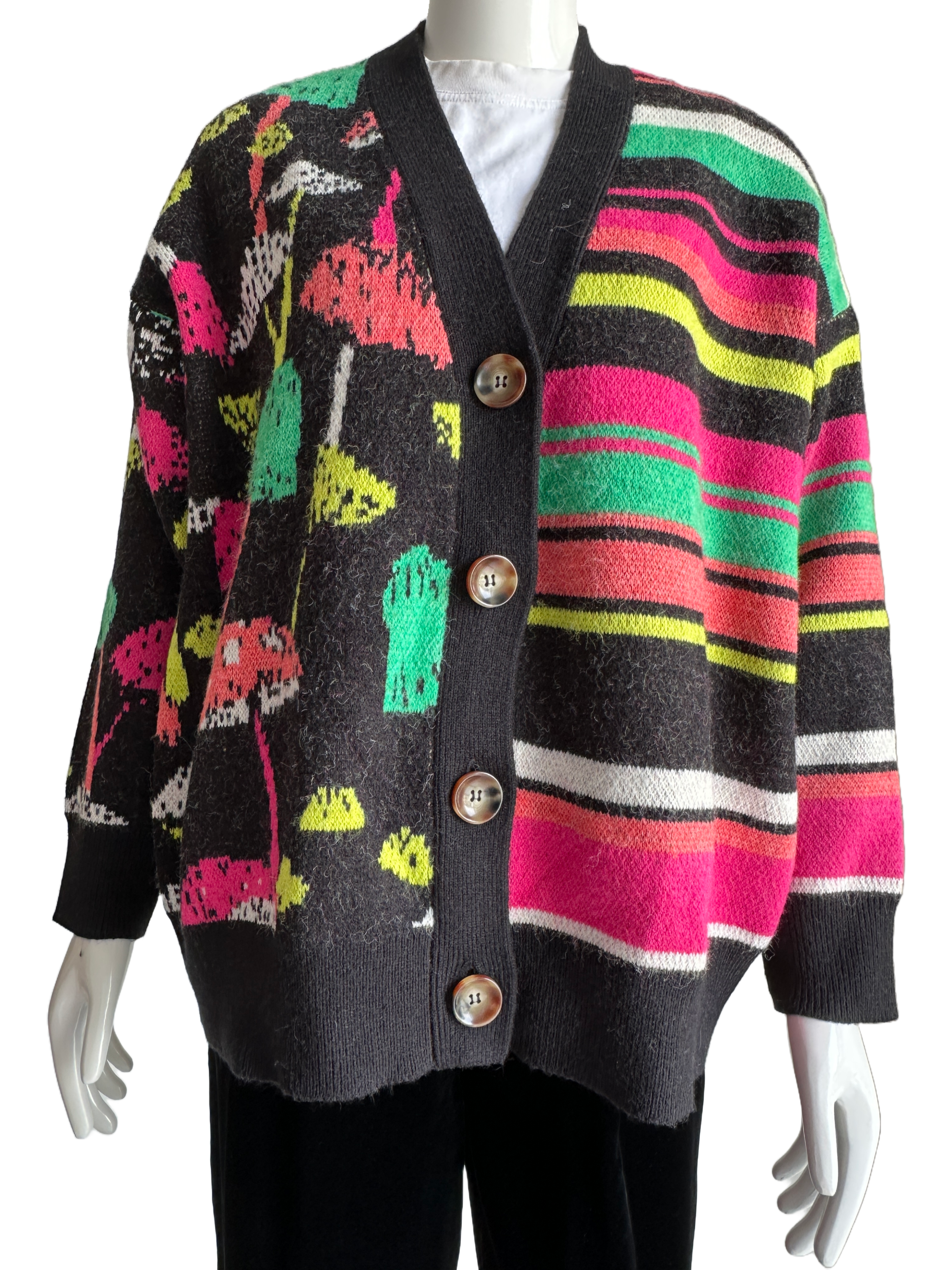 Farm rio mushroom cardigan - size 34