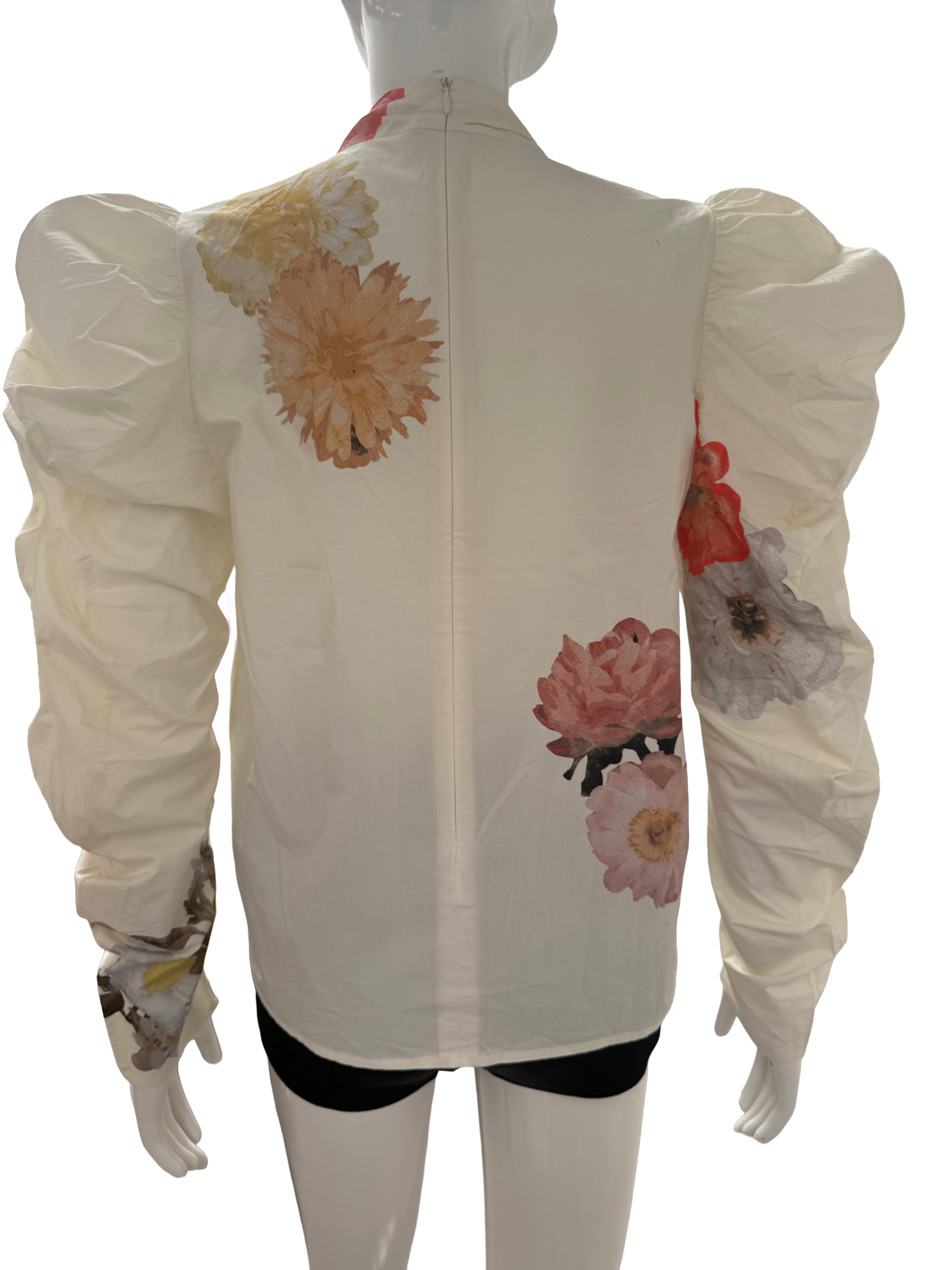 Rejina Pyo floral voluminous blouse - size 10
