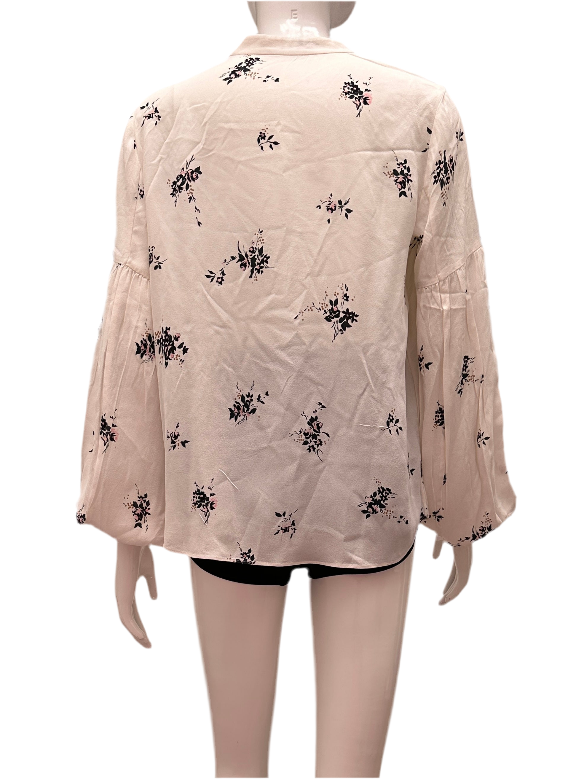 A.L.C white floral blouse - size 36