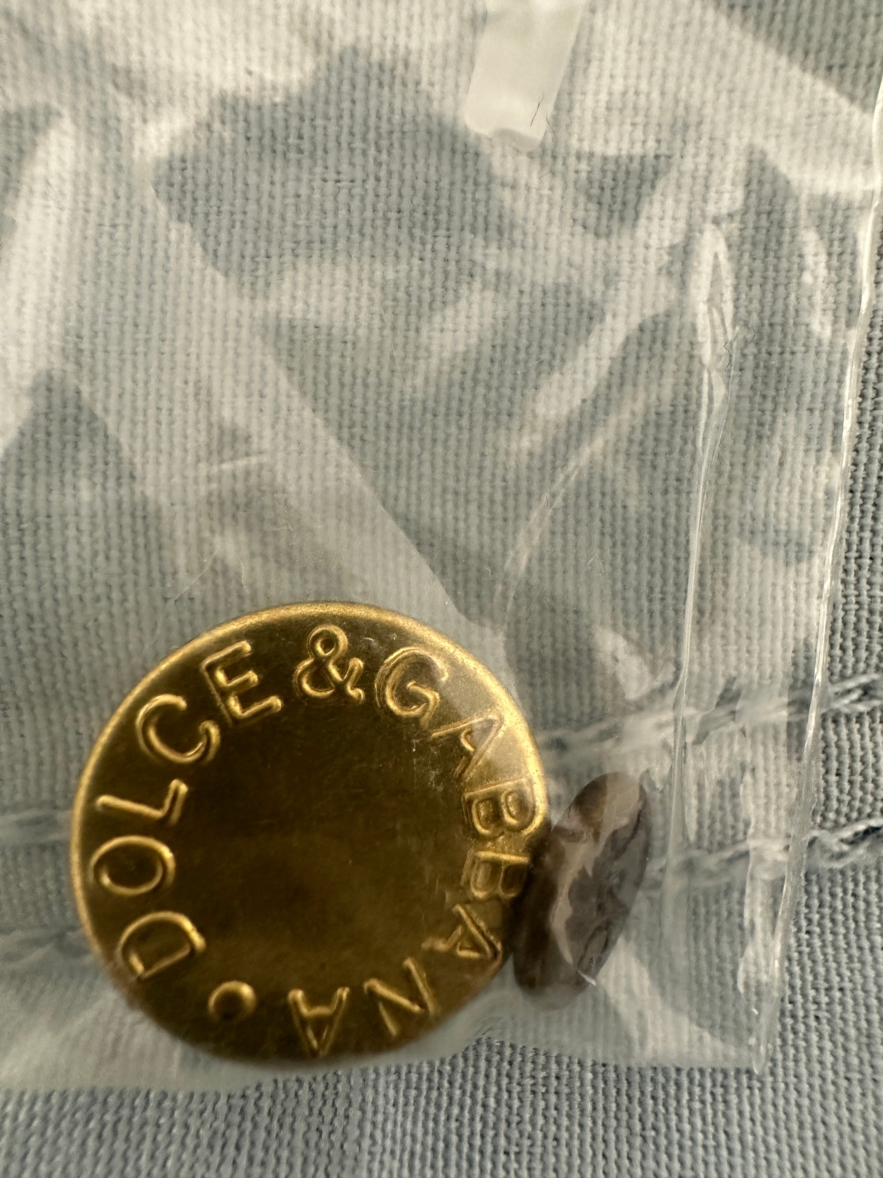Dolce & Gabbana jeans with gold details - size W30