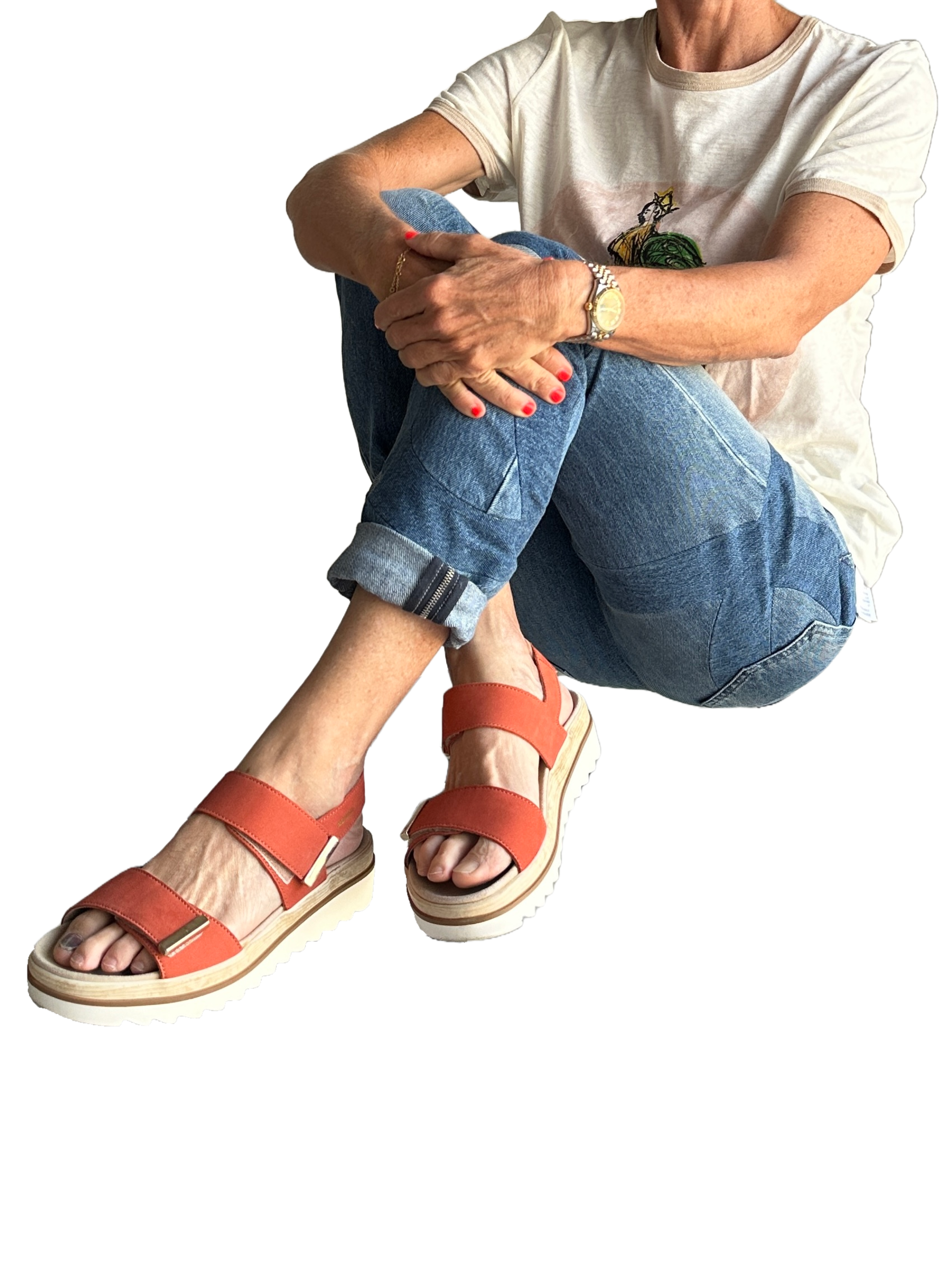 Mephisto Dominica terracotta red - size 37