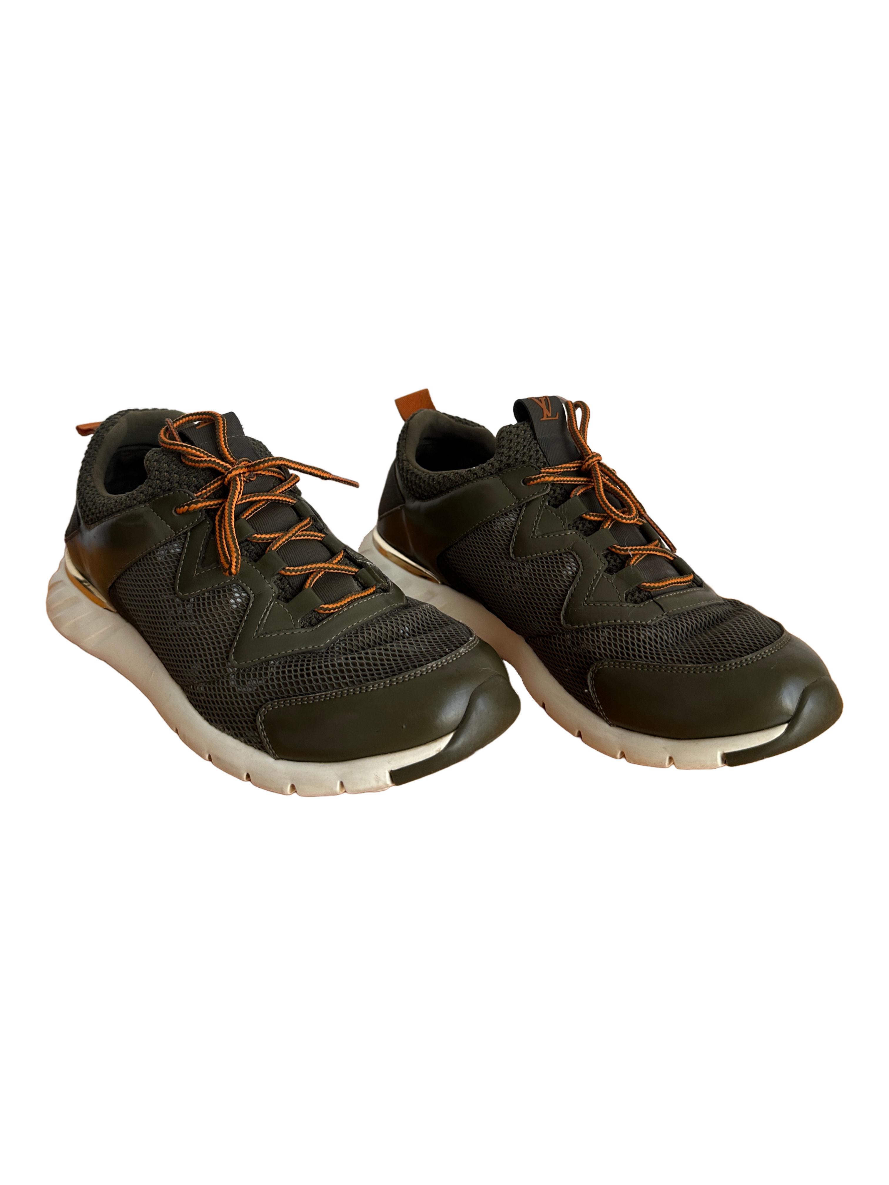 Louis Vuitton Aftergame khaki sneakers - size 38