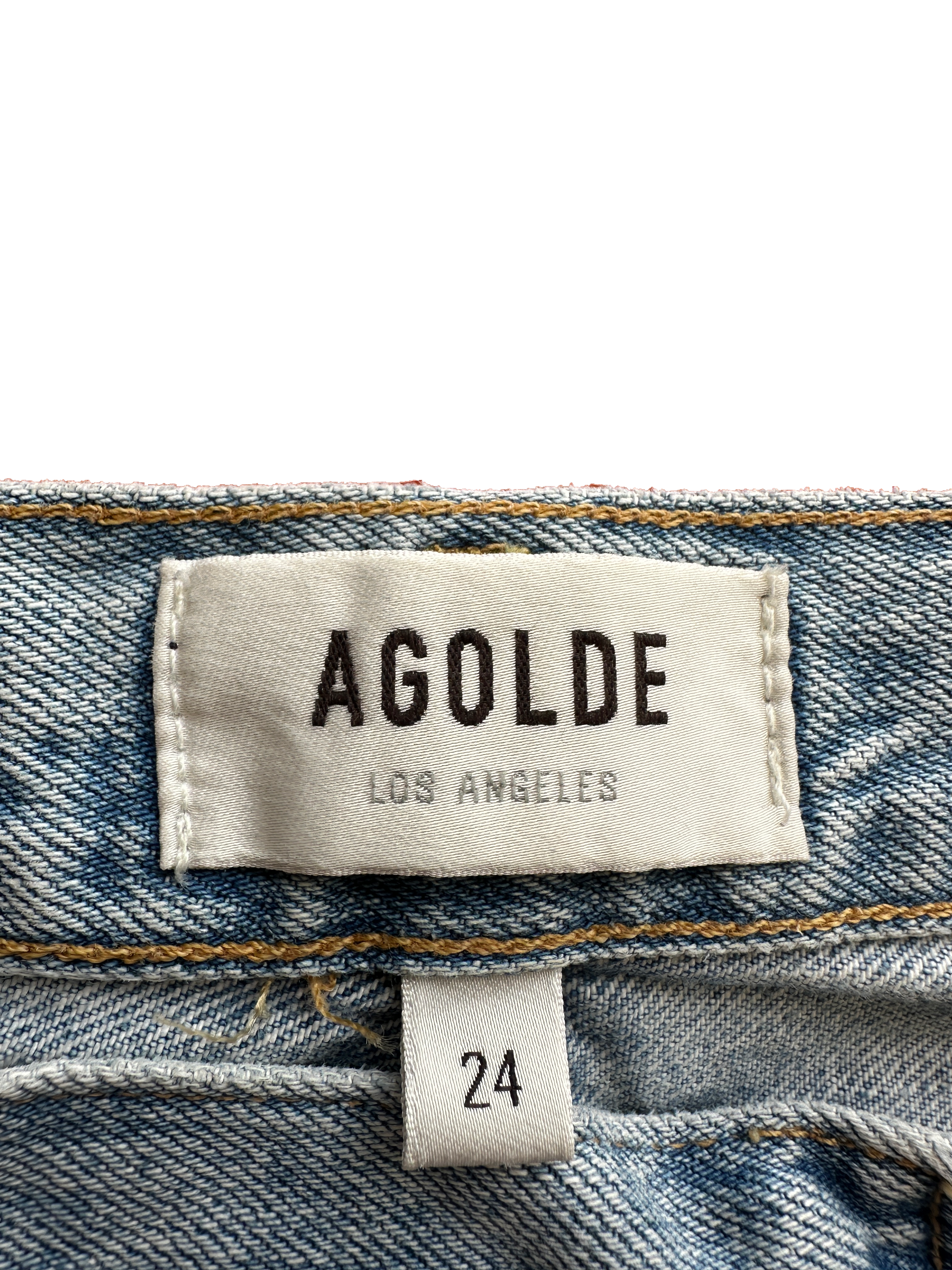 Agolde Blue Jean cotton "Criss Cross" - size 24