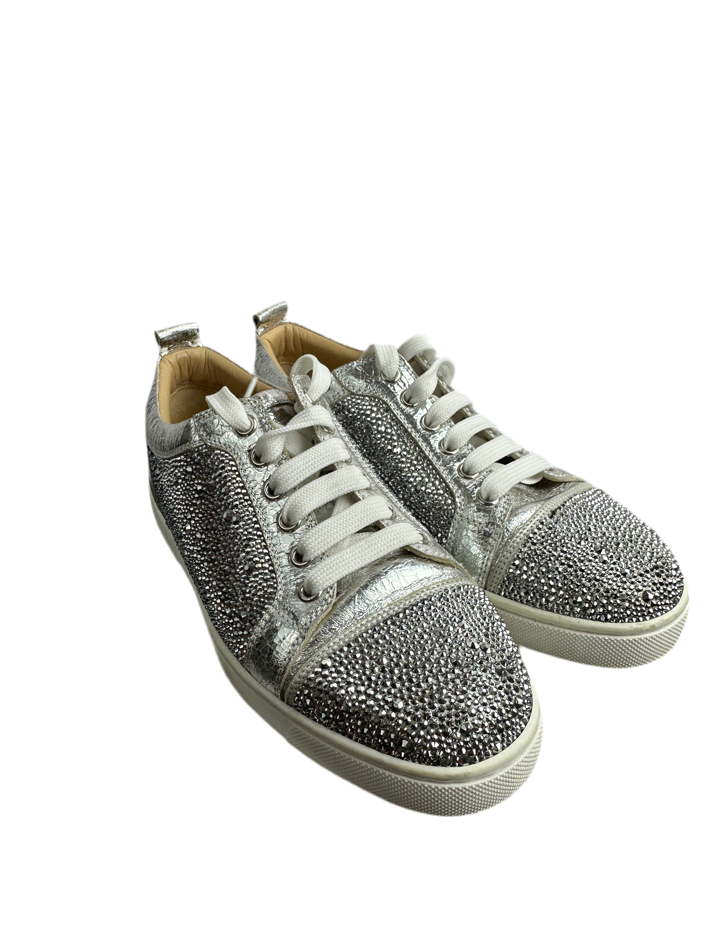 Louboutin Louis Junior Strass - size 36