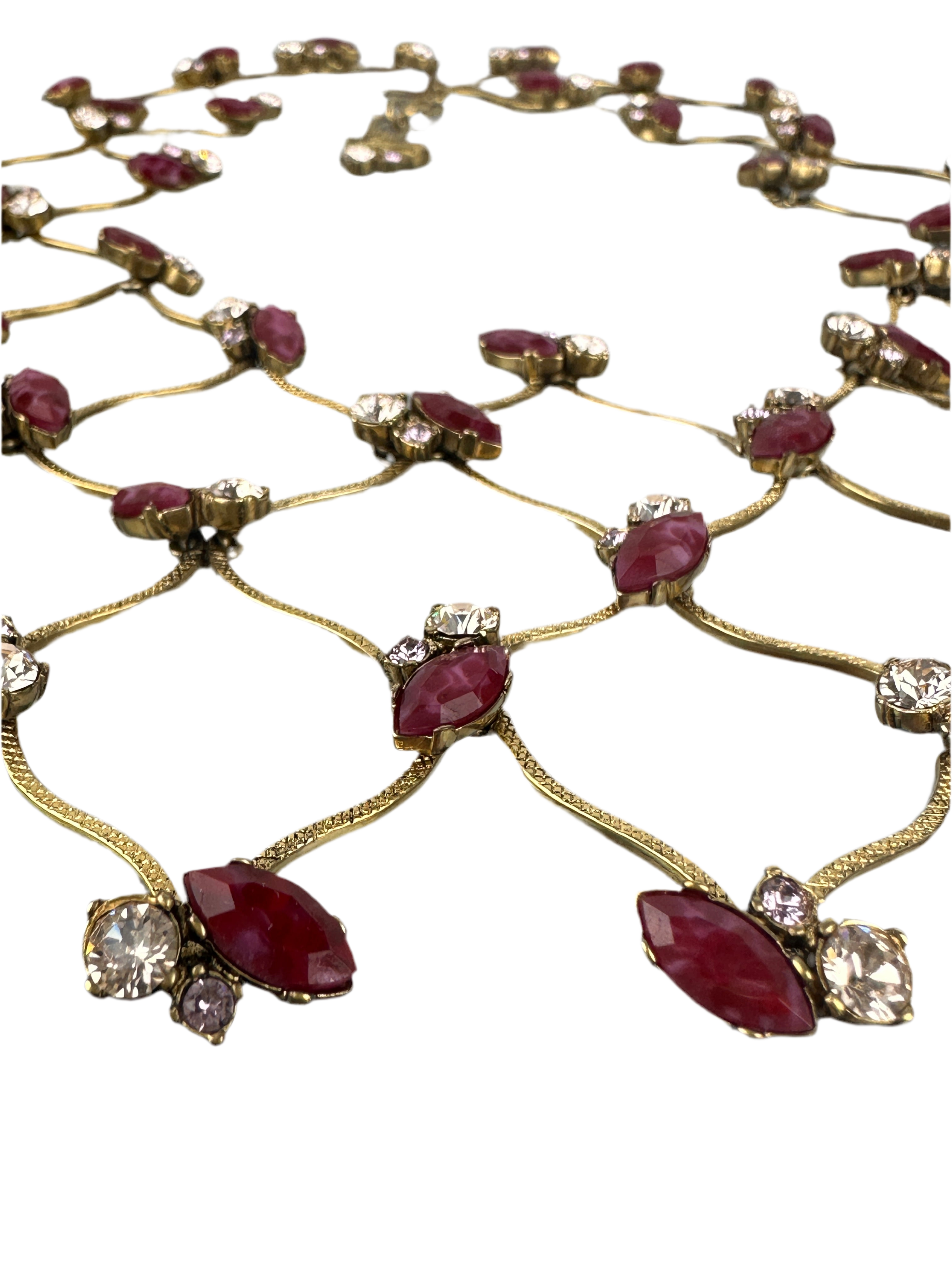Dior crystal necklace