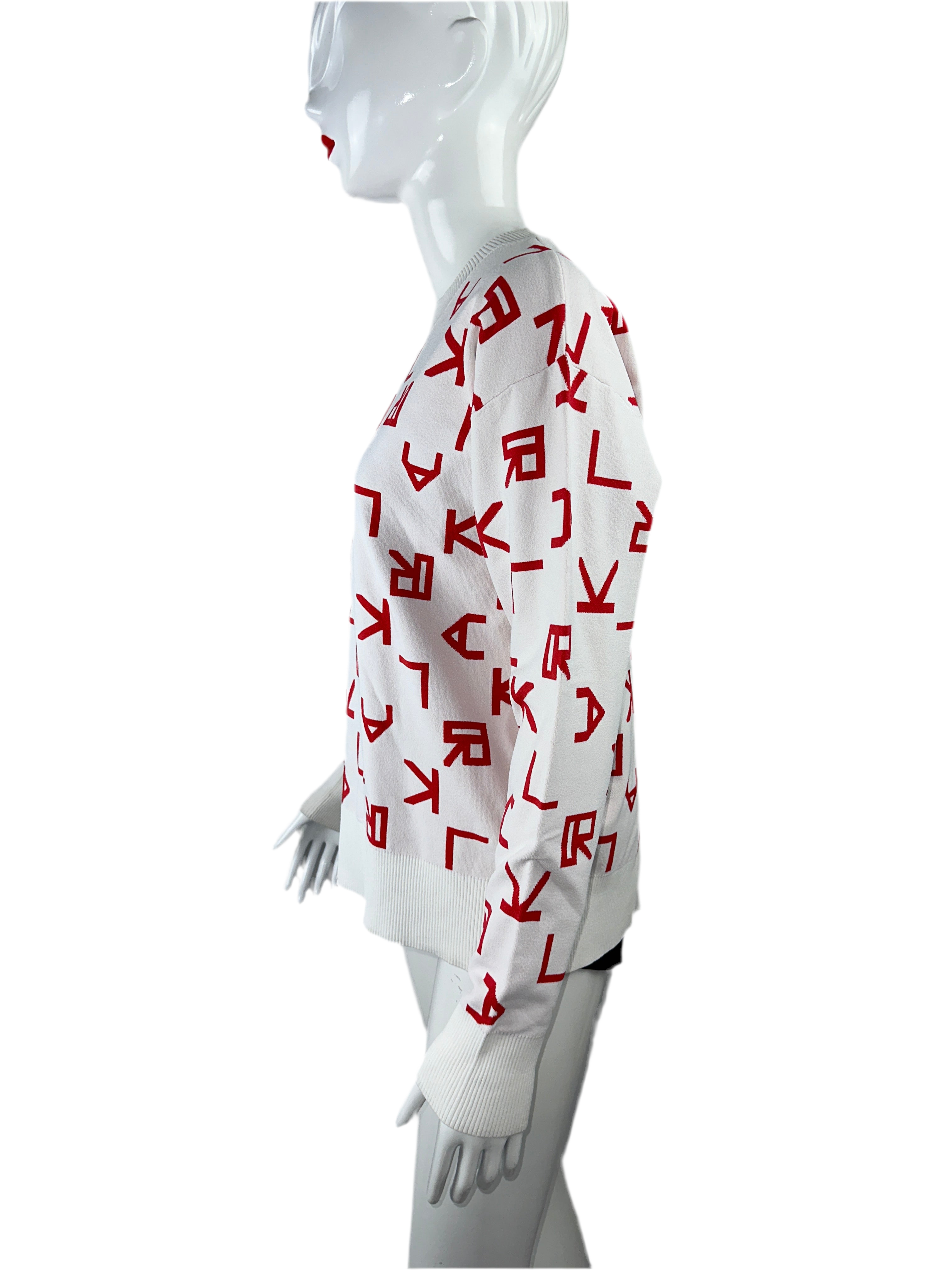 Karl lagarfeld reversible Karl future logo jumper - size XL