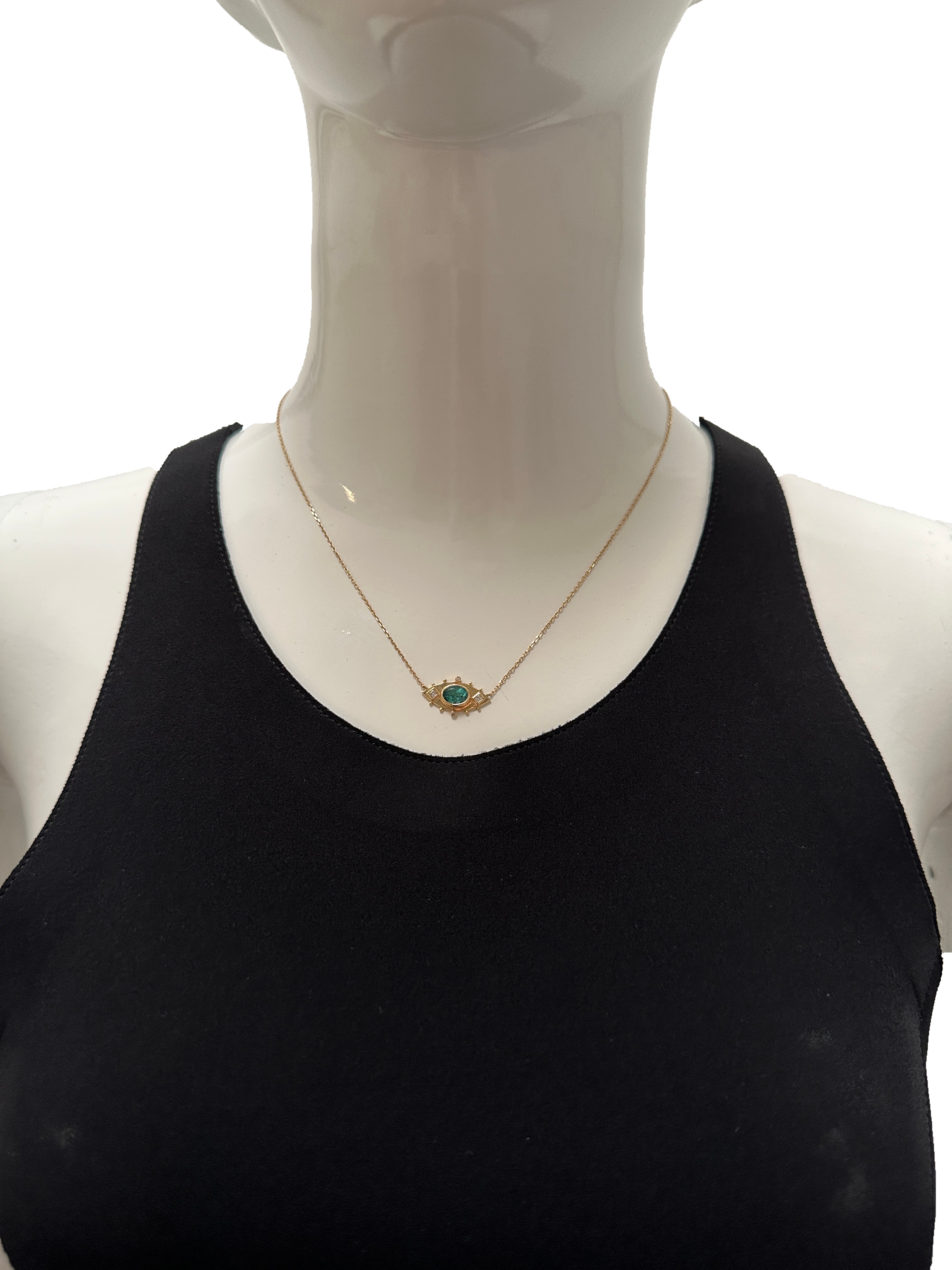 Celine Daoust eye protection necklace