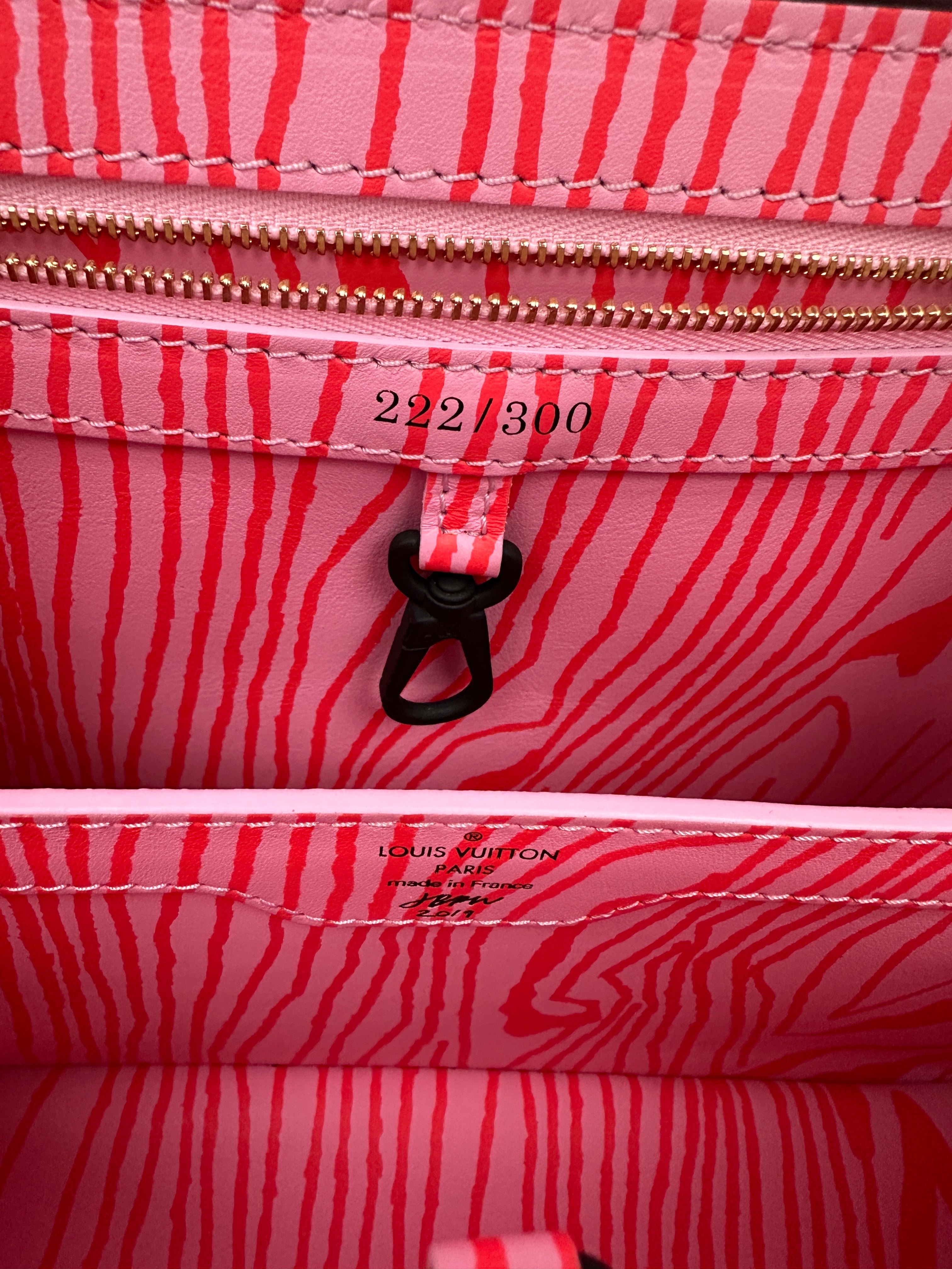 Louis Vuitton Limited Edition Arty Capucines M by Jonas Wood, N°222/300