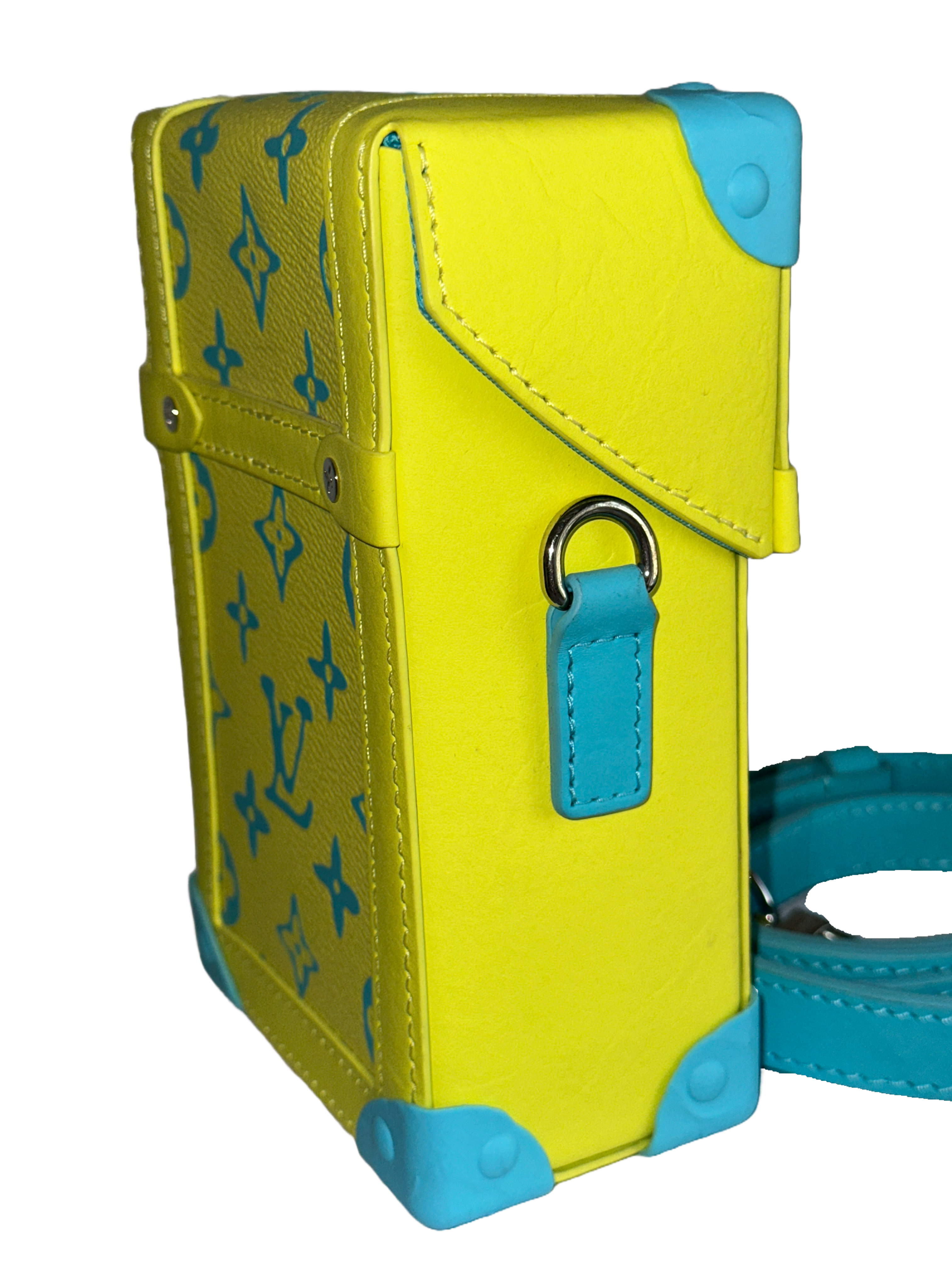 Louis Vuitton vertical trunk wearable wallet monogram playground