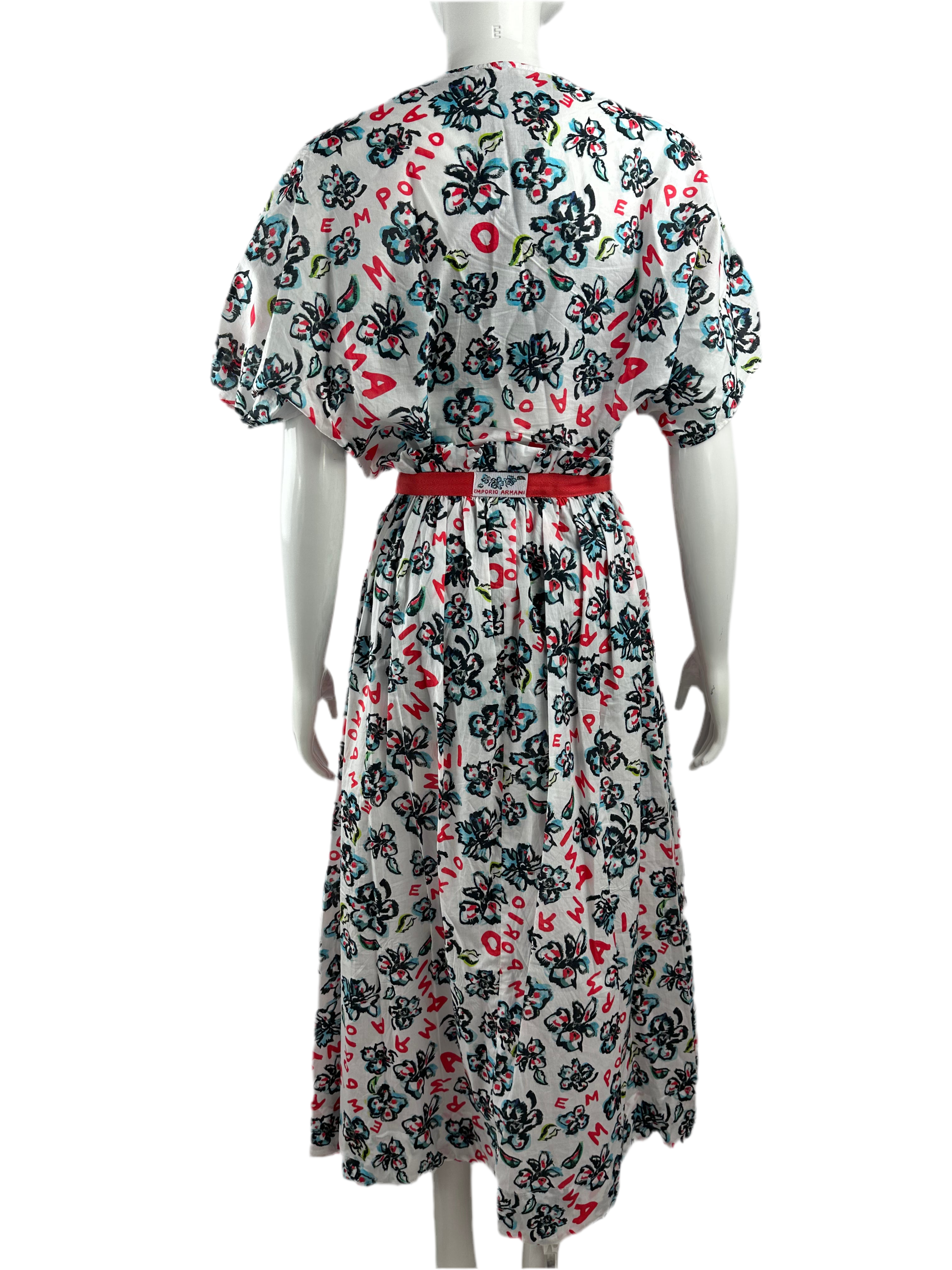 Emporio Armani floral Midi skirt - size 38 EUR