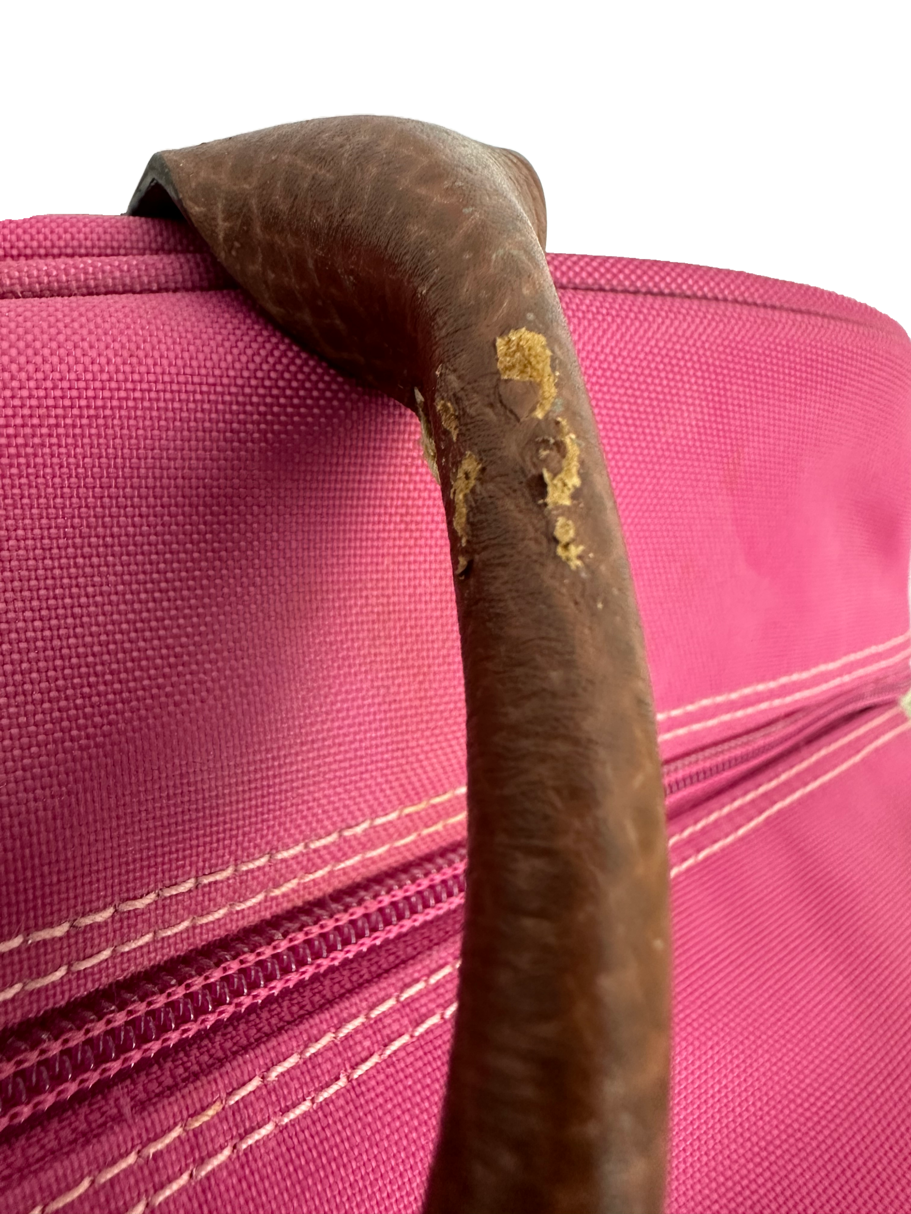 Longchamp Le pliage Tote Bag 1948 Nylon travel Weekenders Duffel Handbag pink