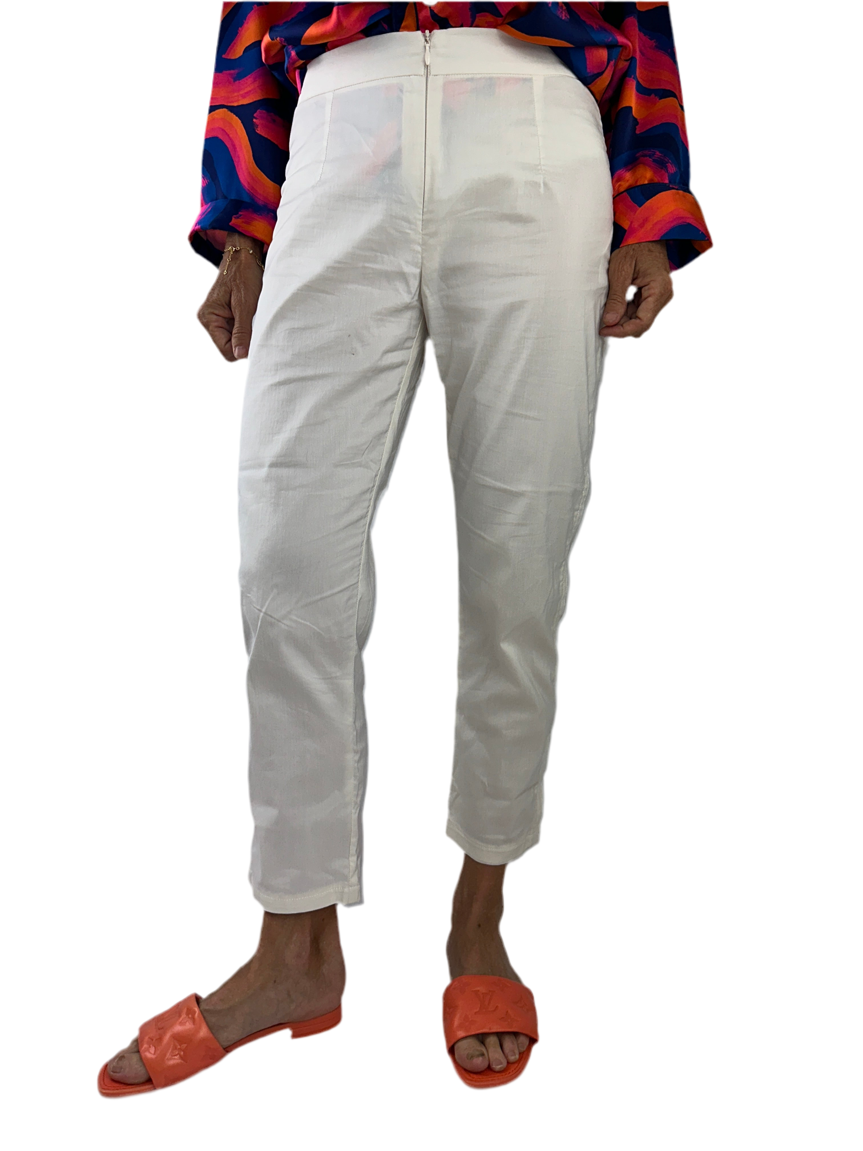 Louis Vuitton Revival flat mule orange monogram pattern - size 36