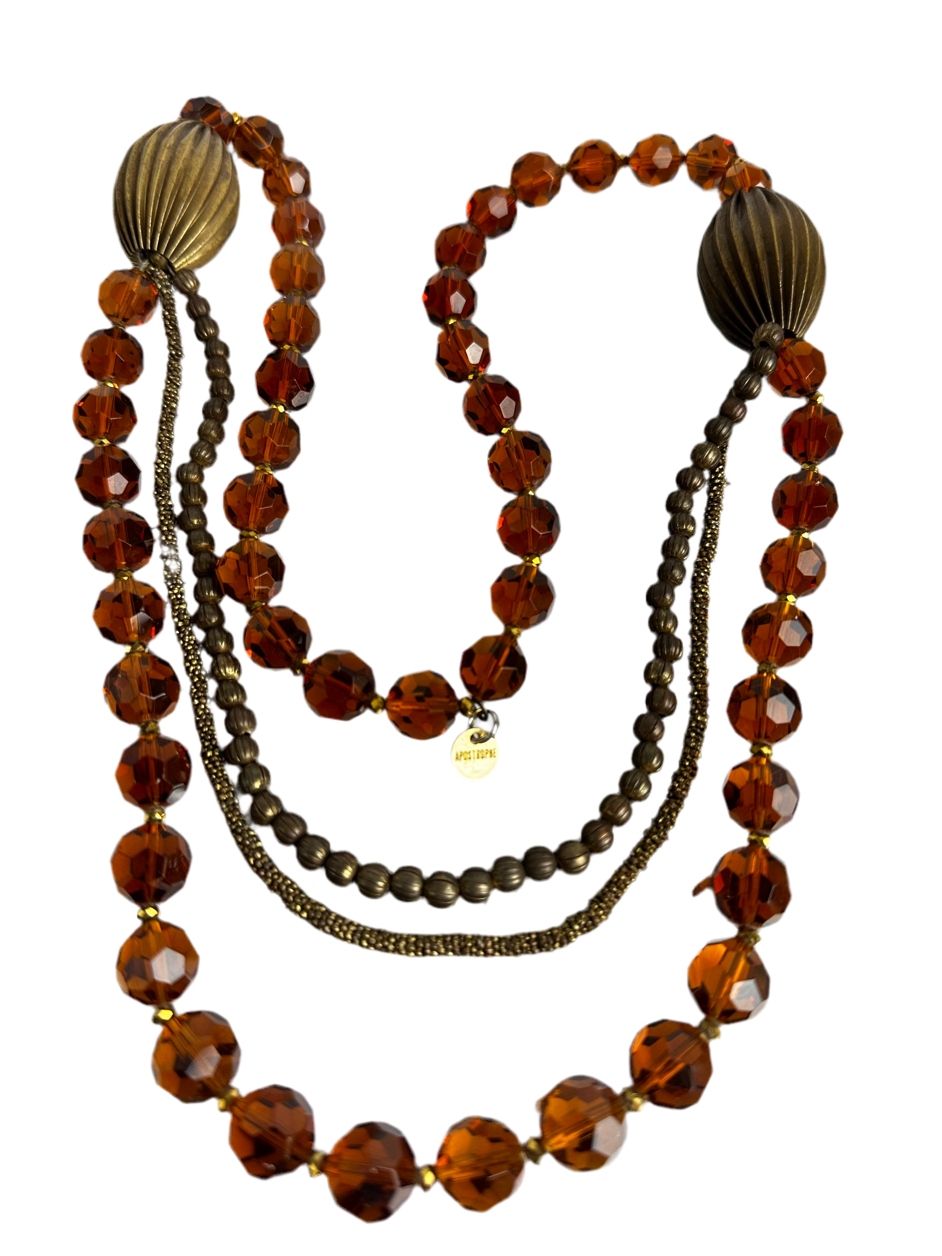 Apostrophe vintage necklace