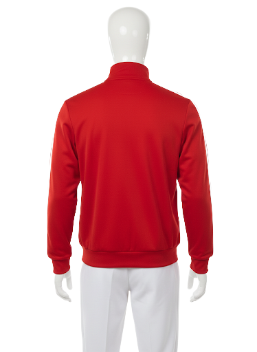 Adidas red classic track jacket - size S