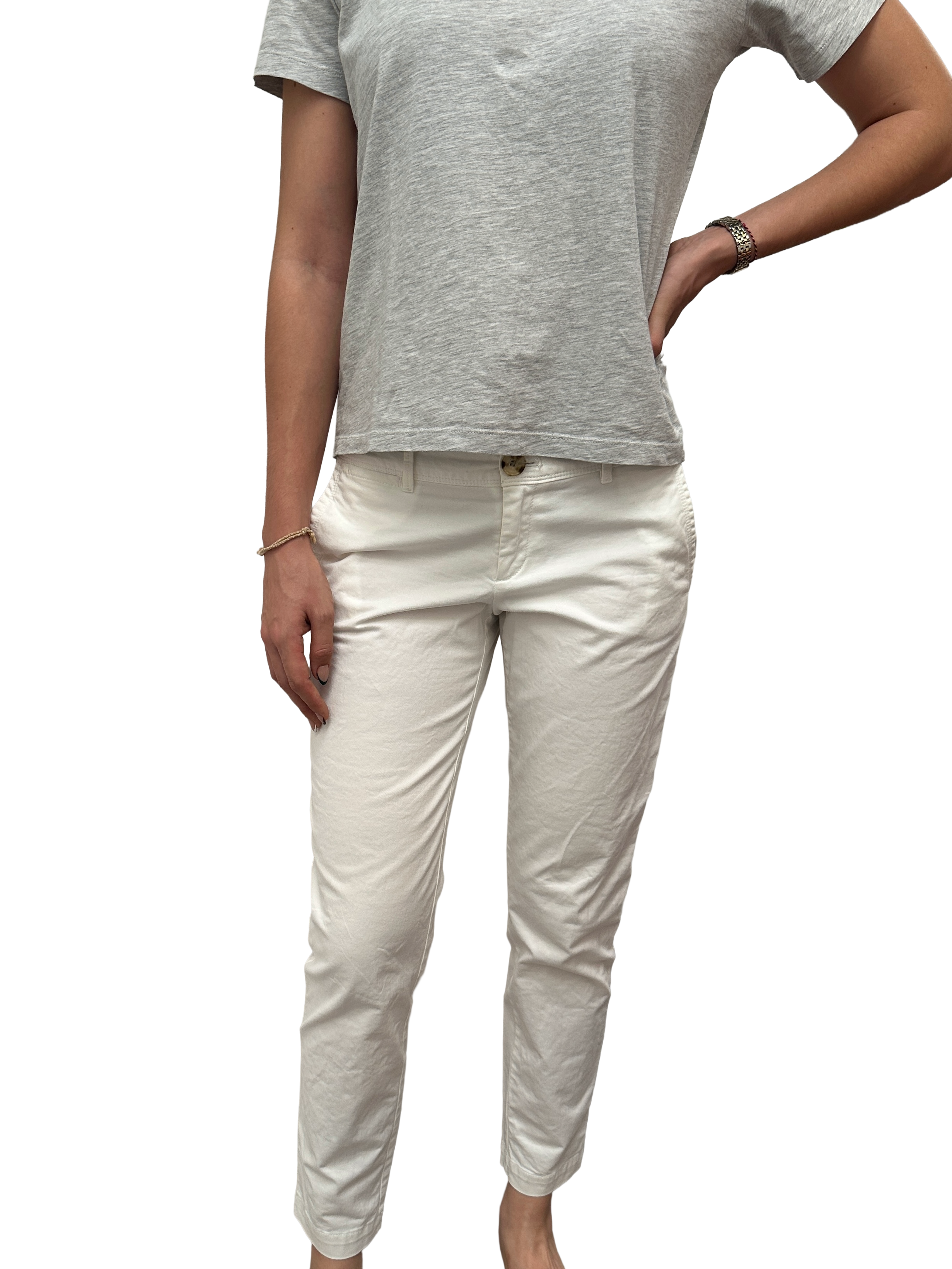 Banana Republic city chino white - size 34