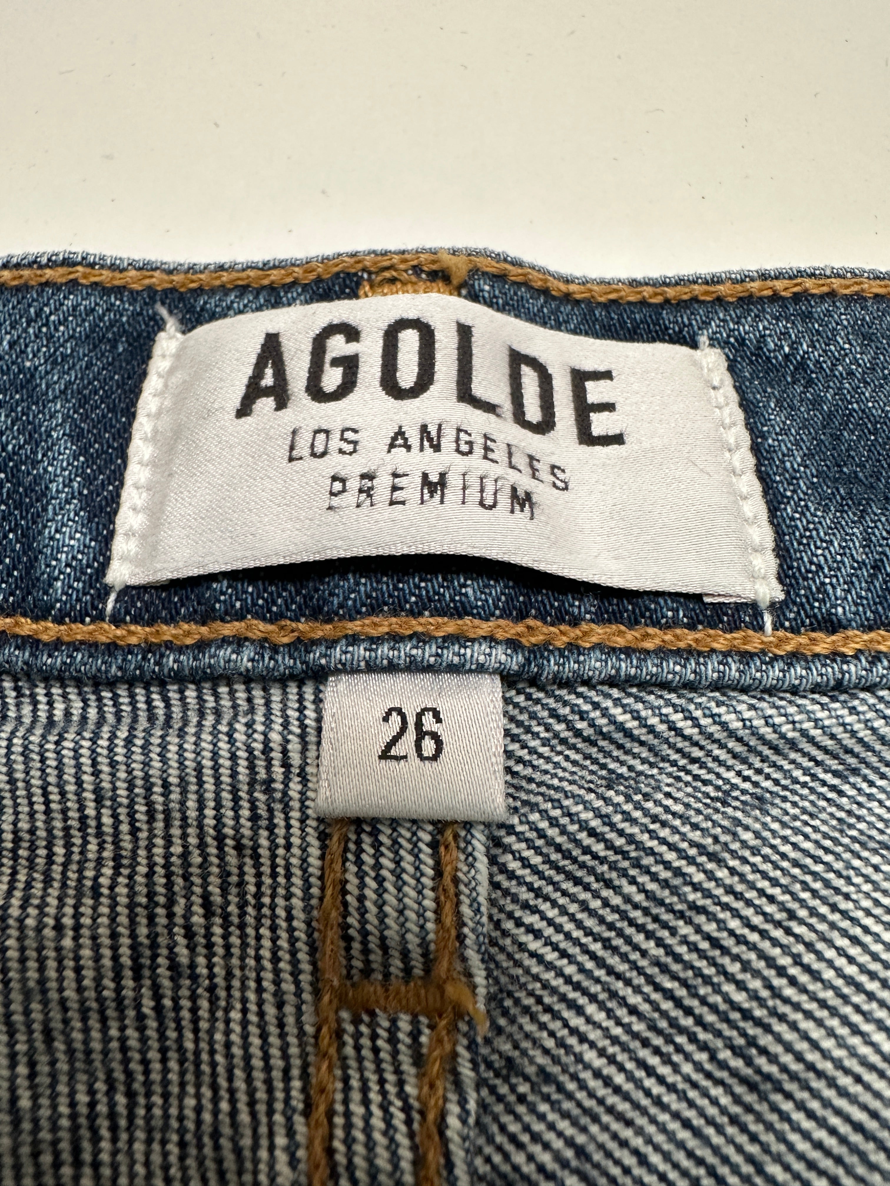 Agolde Nico high rise blue jean - size 26