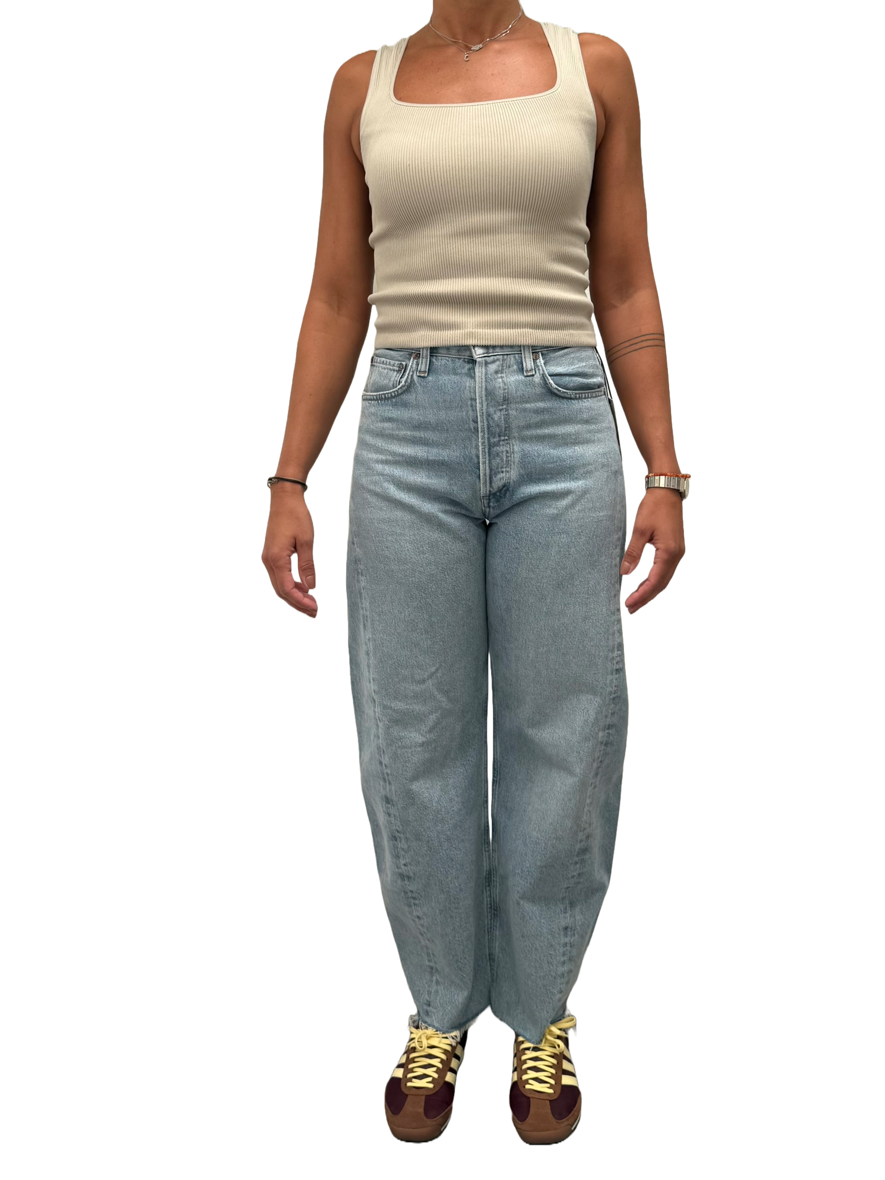 Agolde Luna light blue jean - size 25