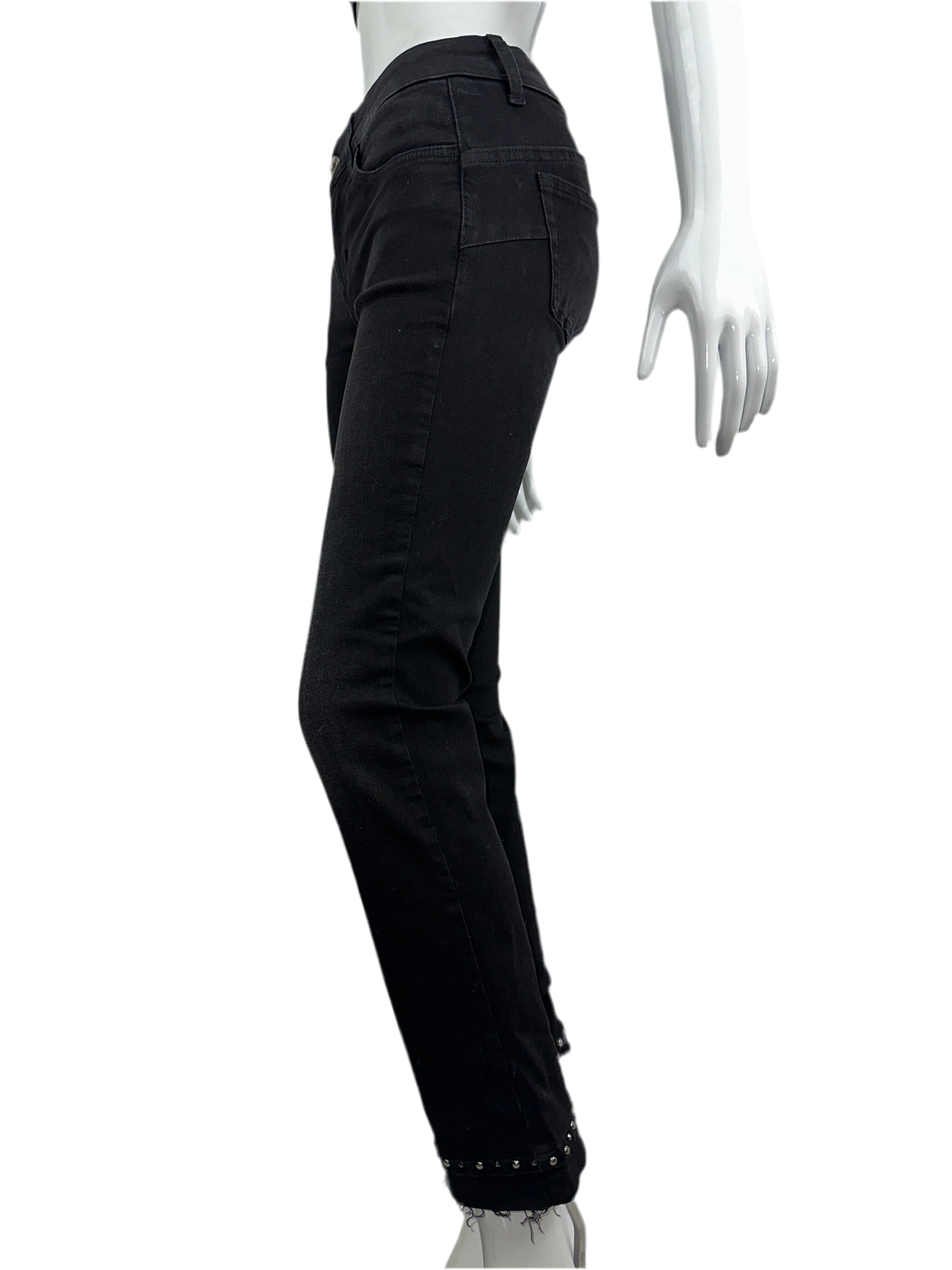 Liu.Jo black pants with stud at bottom - size 34