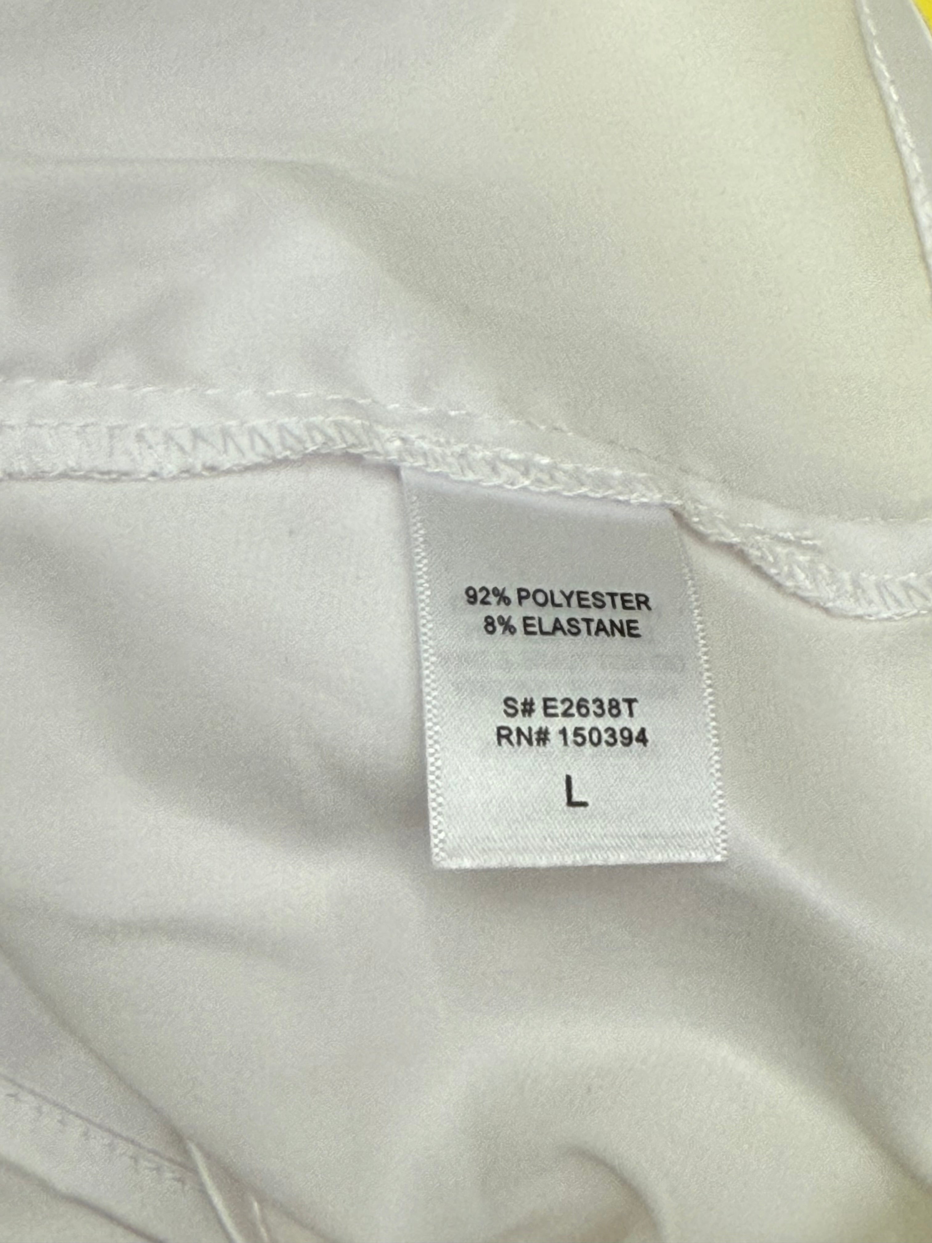Etophe Studios white satin crop top - size L