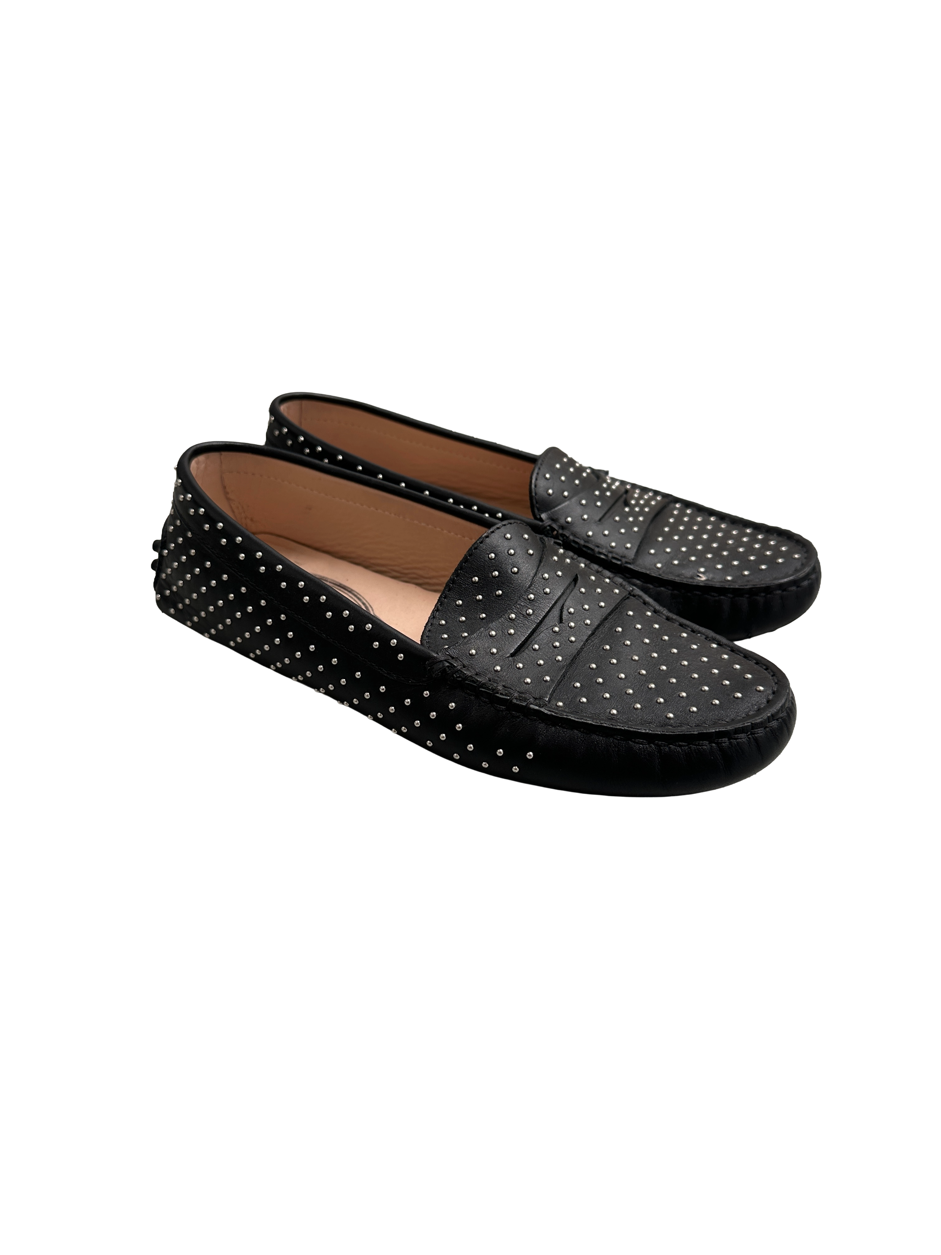 Tod's black mocassins - size 36