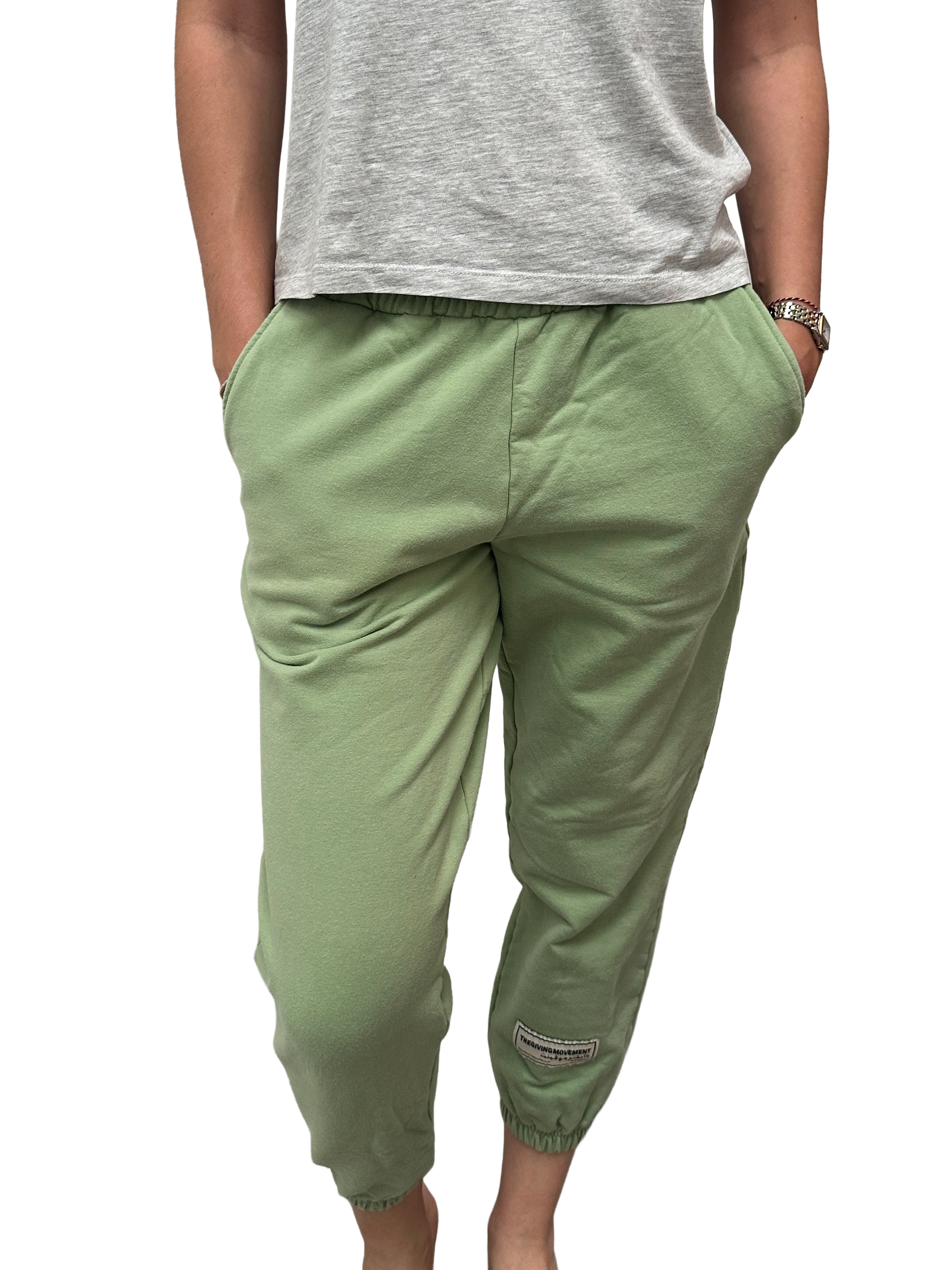 The Giving Movement green relaxed sweatpants - size 36