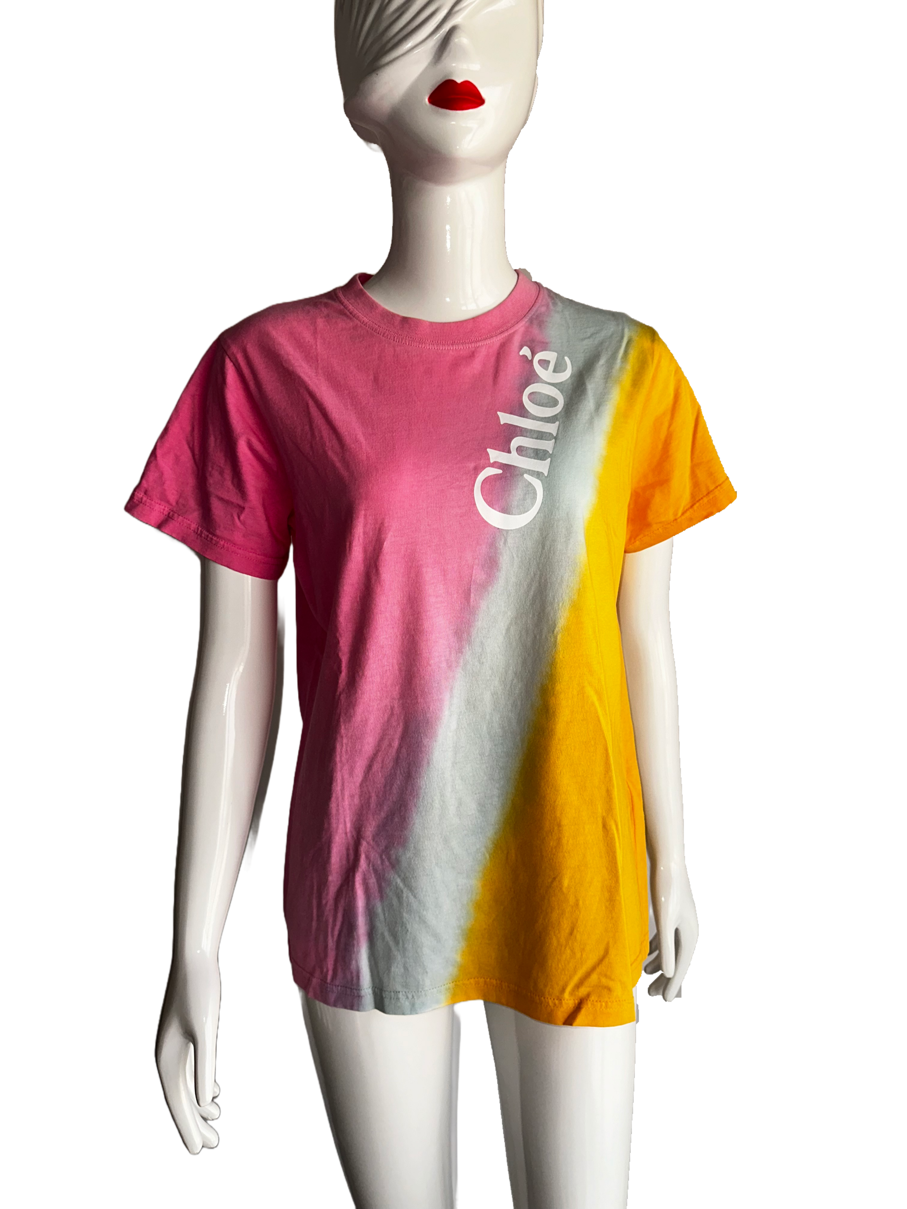 Chloé three-colour tee shirt - size 34