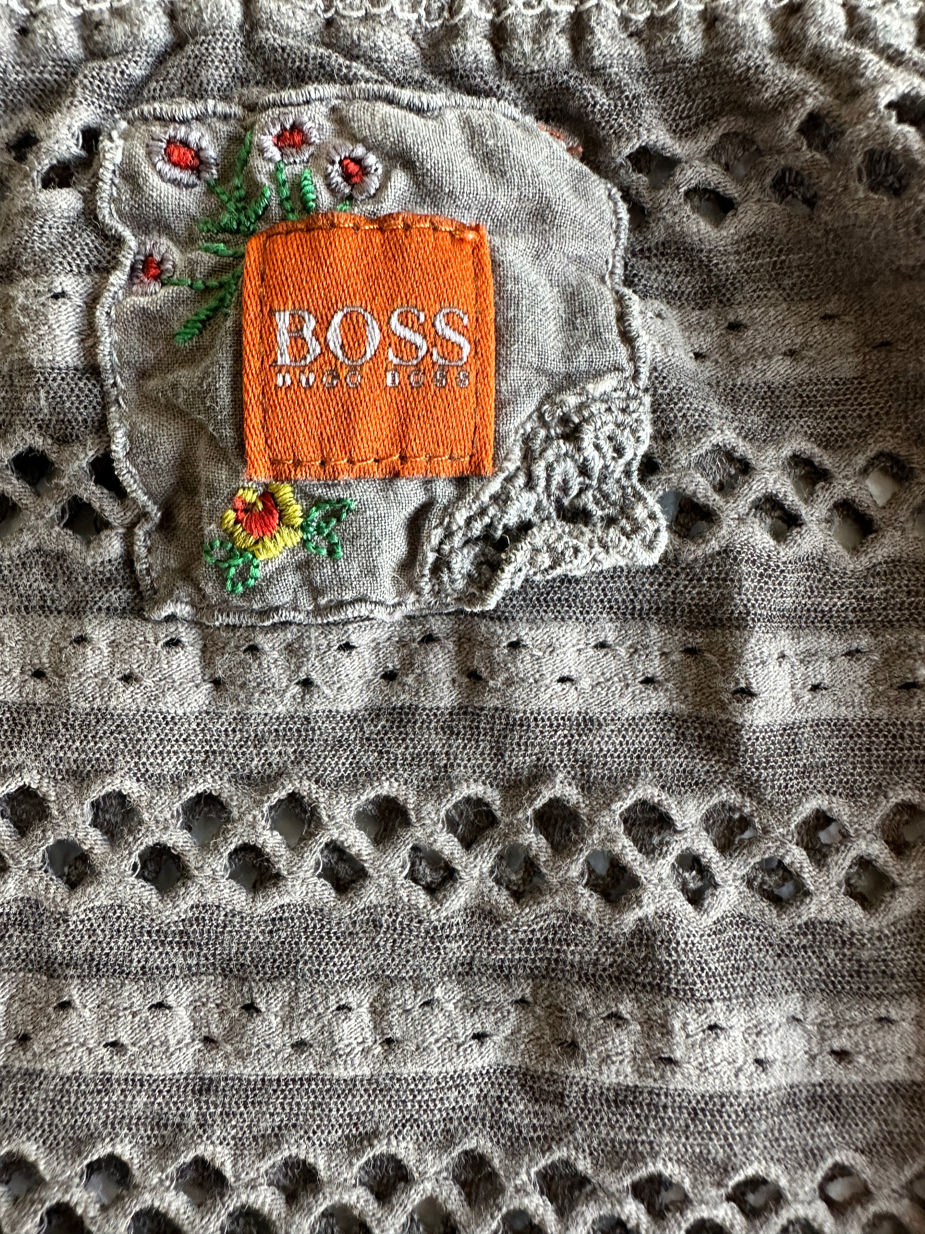 Hugo Boss brown beach dress - size 34