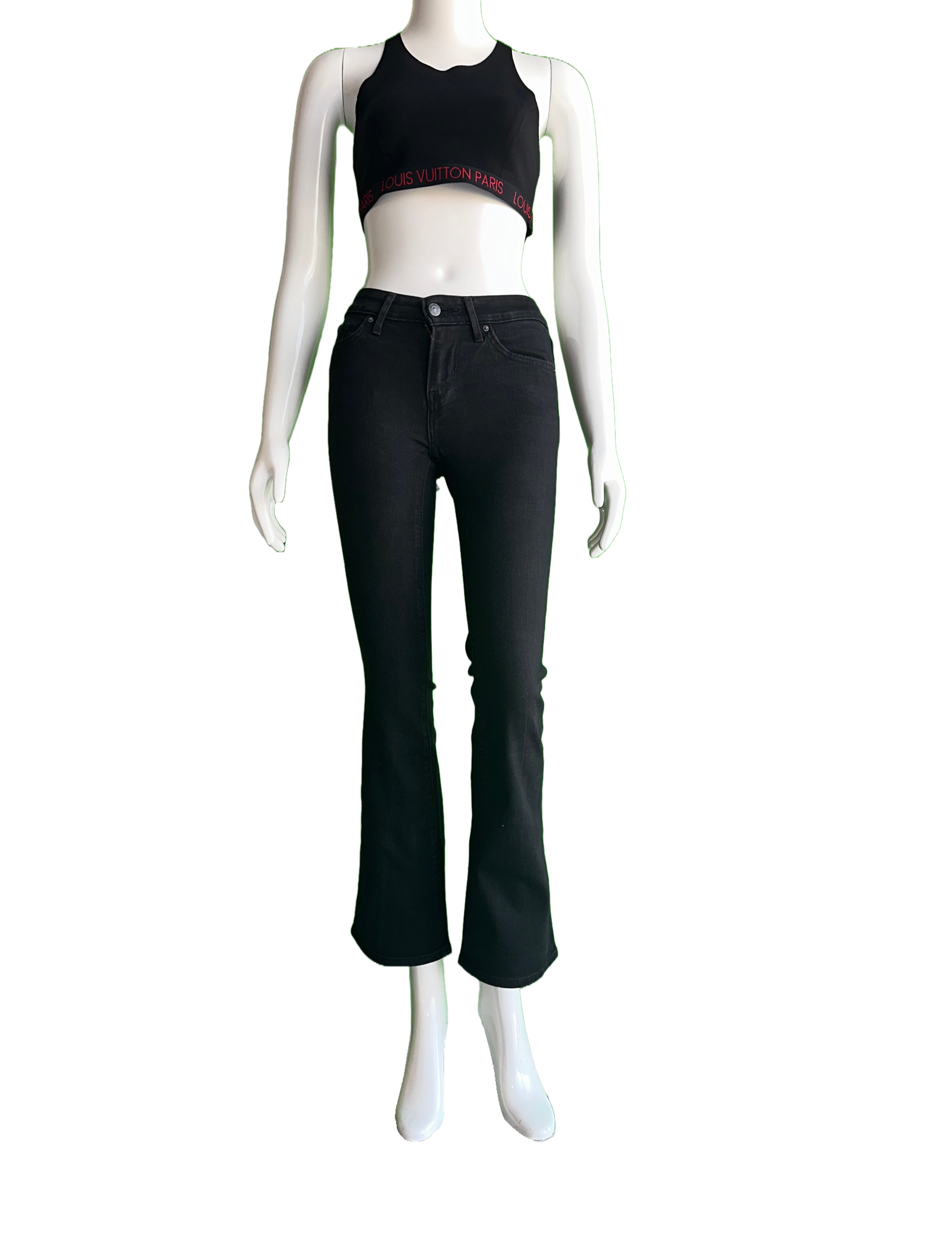 Levi's black 715 bootcut pants - size 25