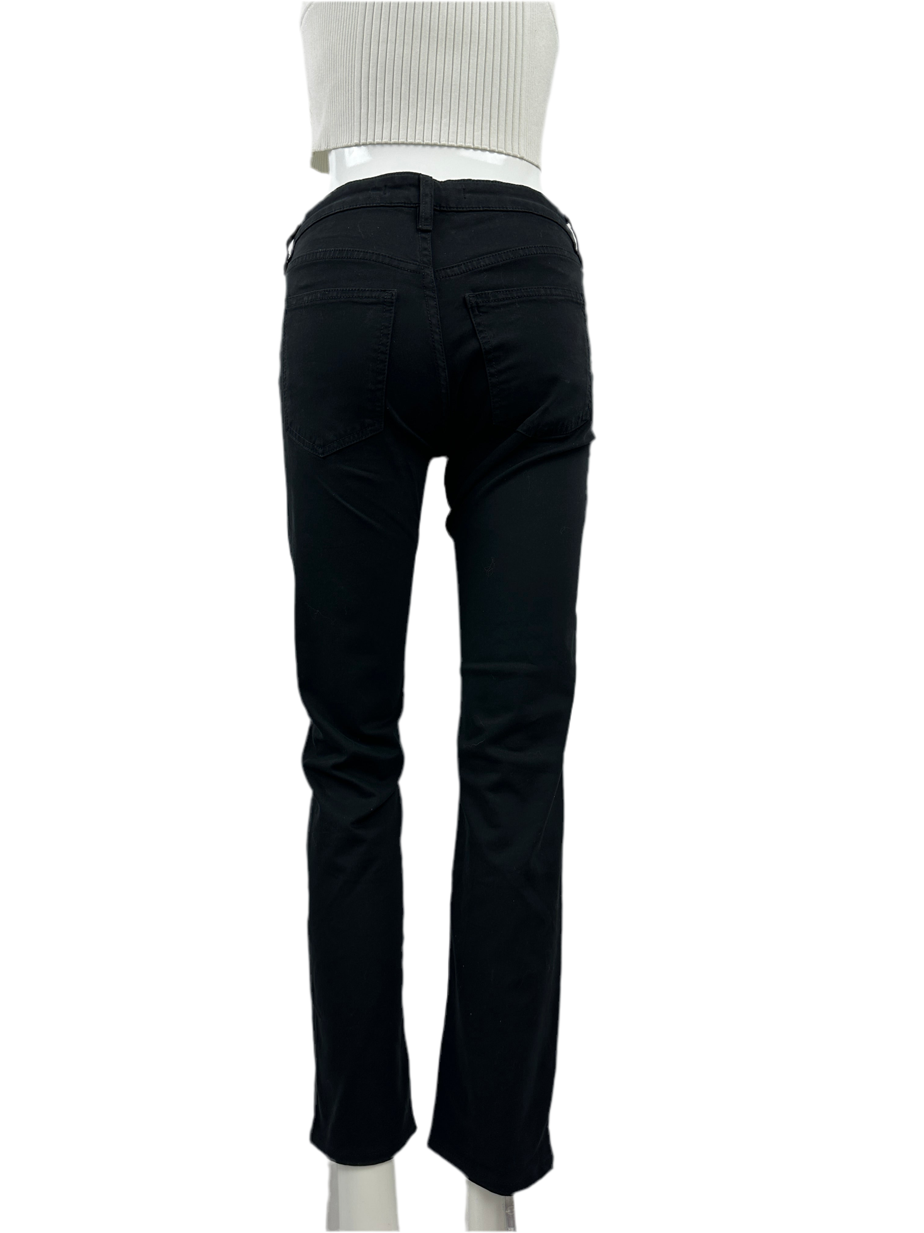 Comptoir des cotonniers black straight-leg pants - size 34