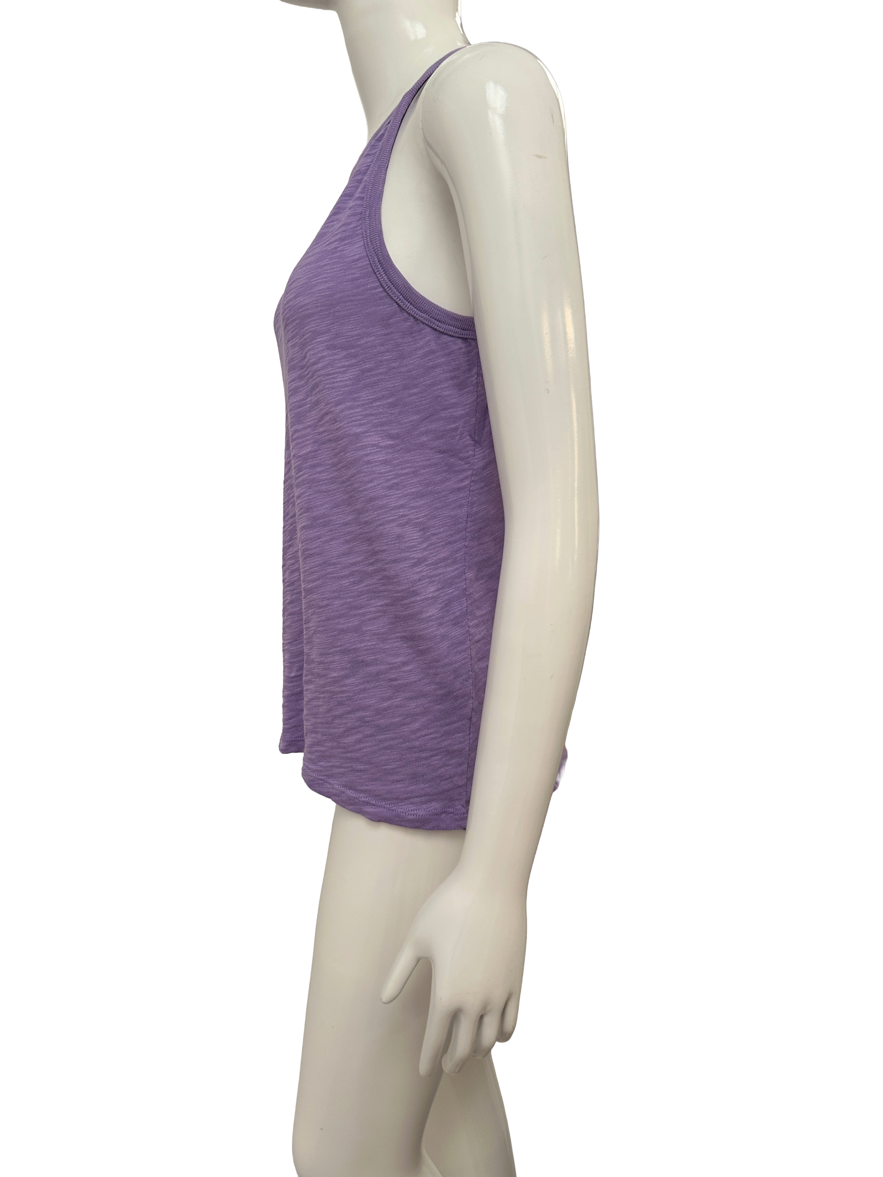 ATM lilac rib tank top - size 38