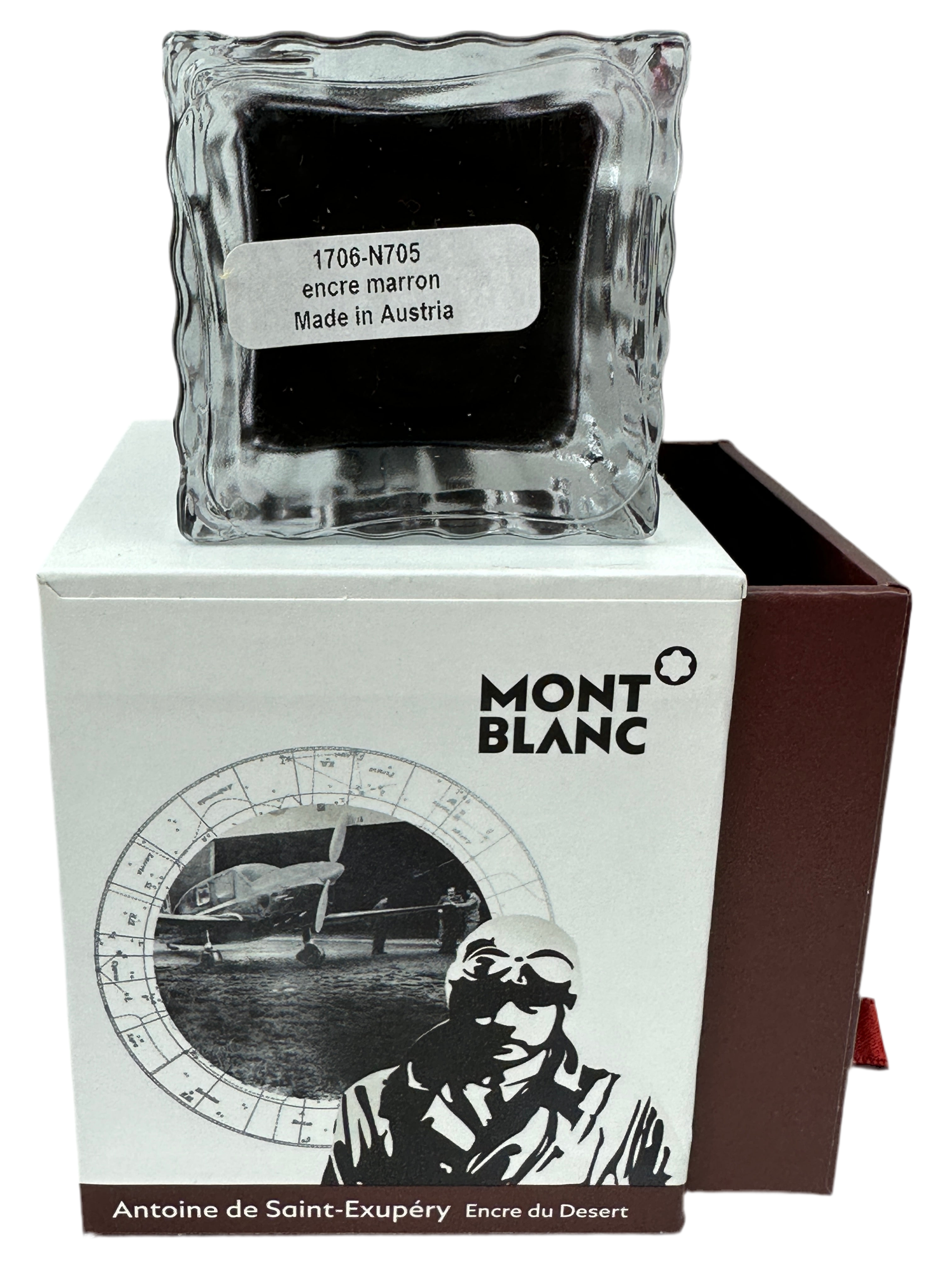 Montblanc brown Ink bottle St Exupery 50ml