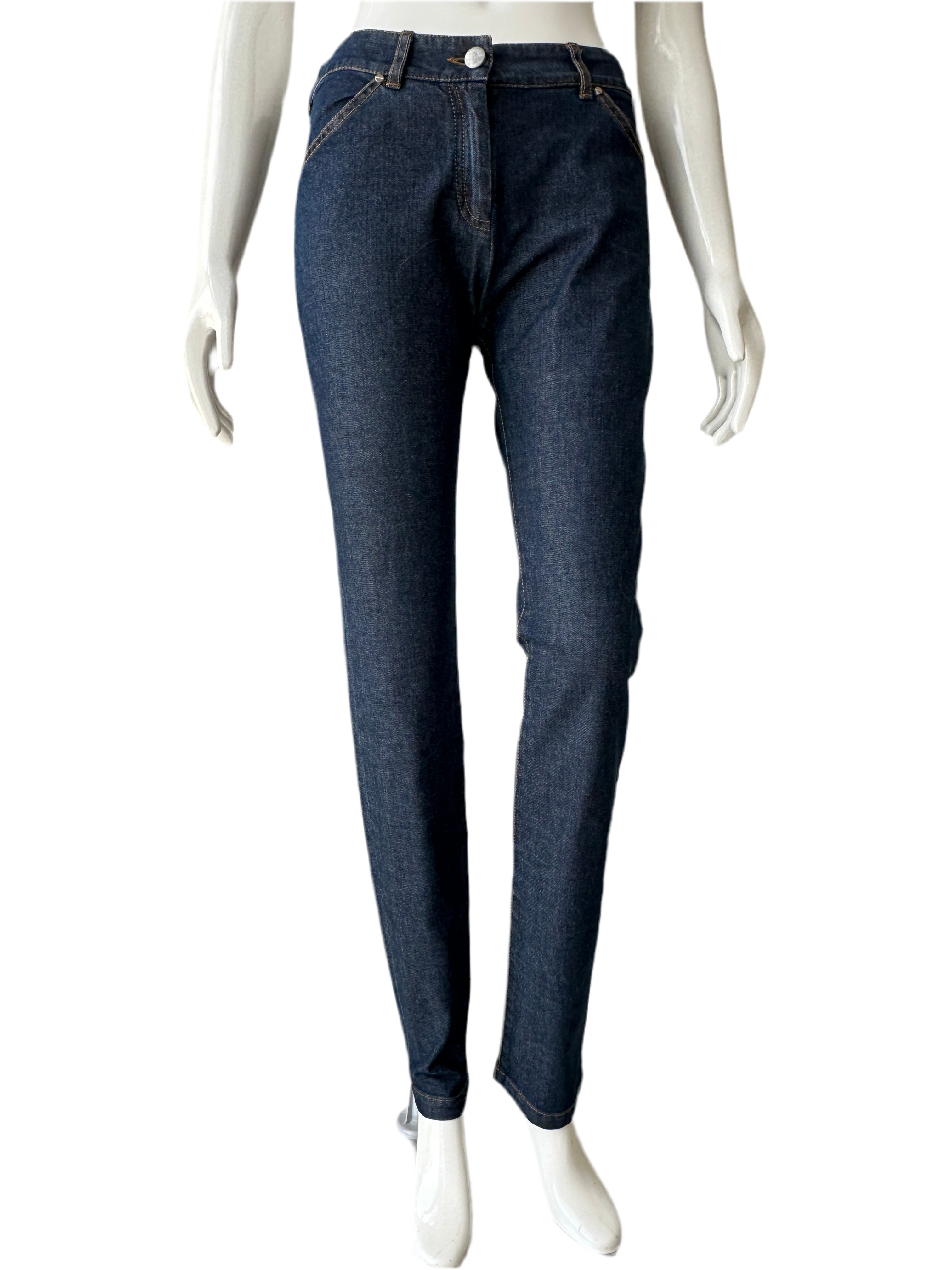 Balenciaga Navy blue jean skinny - size 36