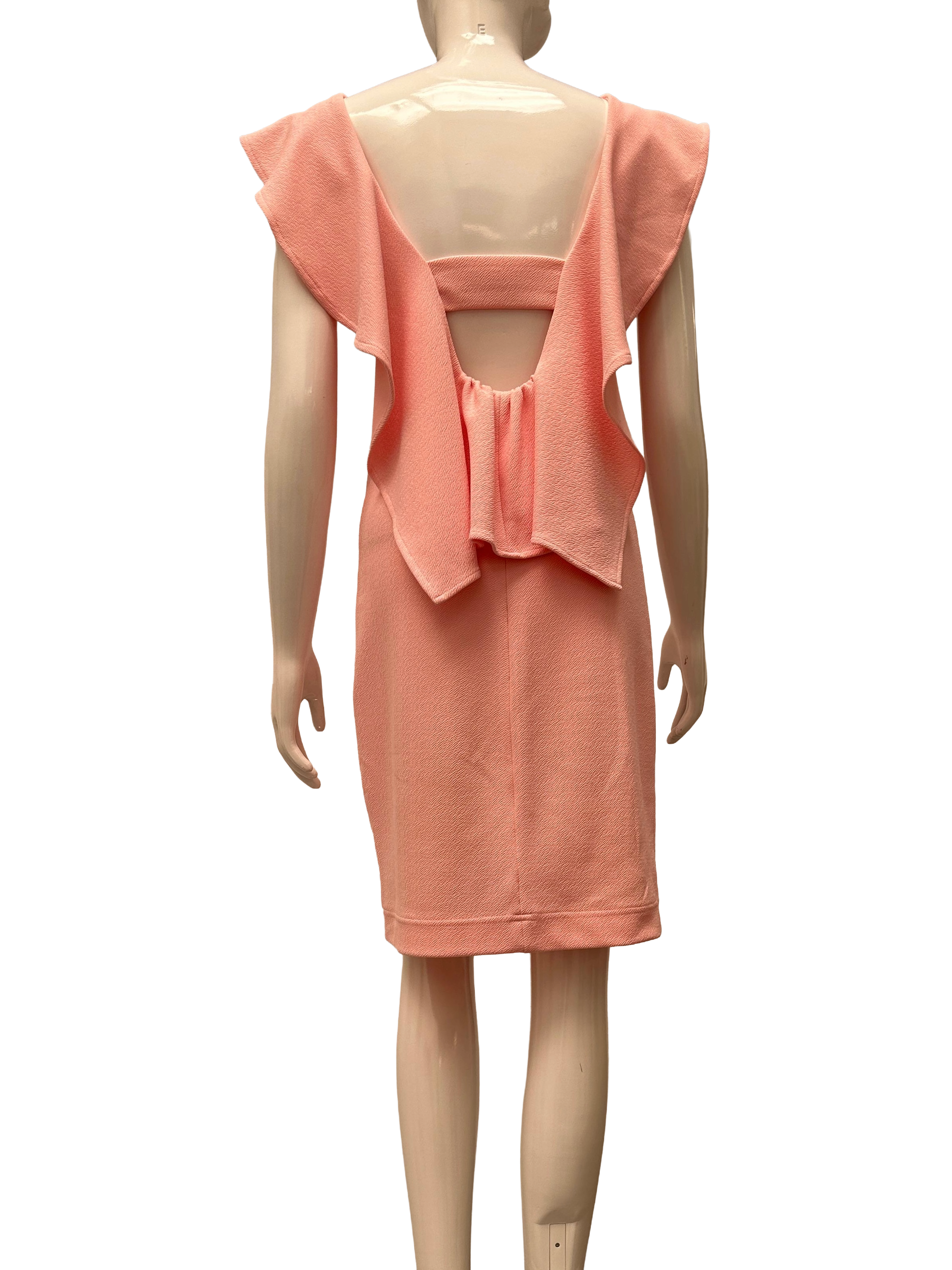 Sinequanone pink dress with ruflles - size 36