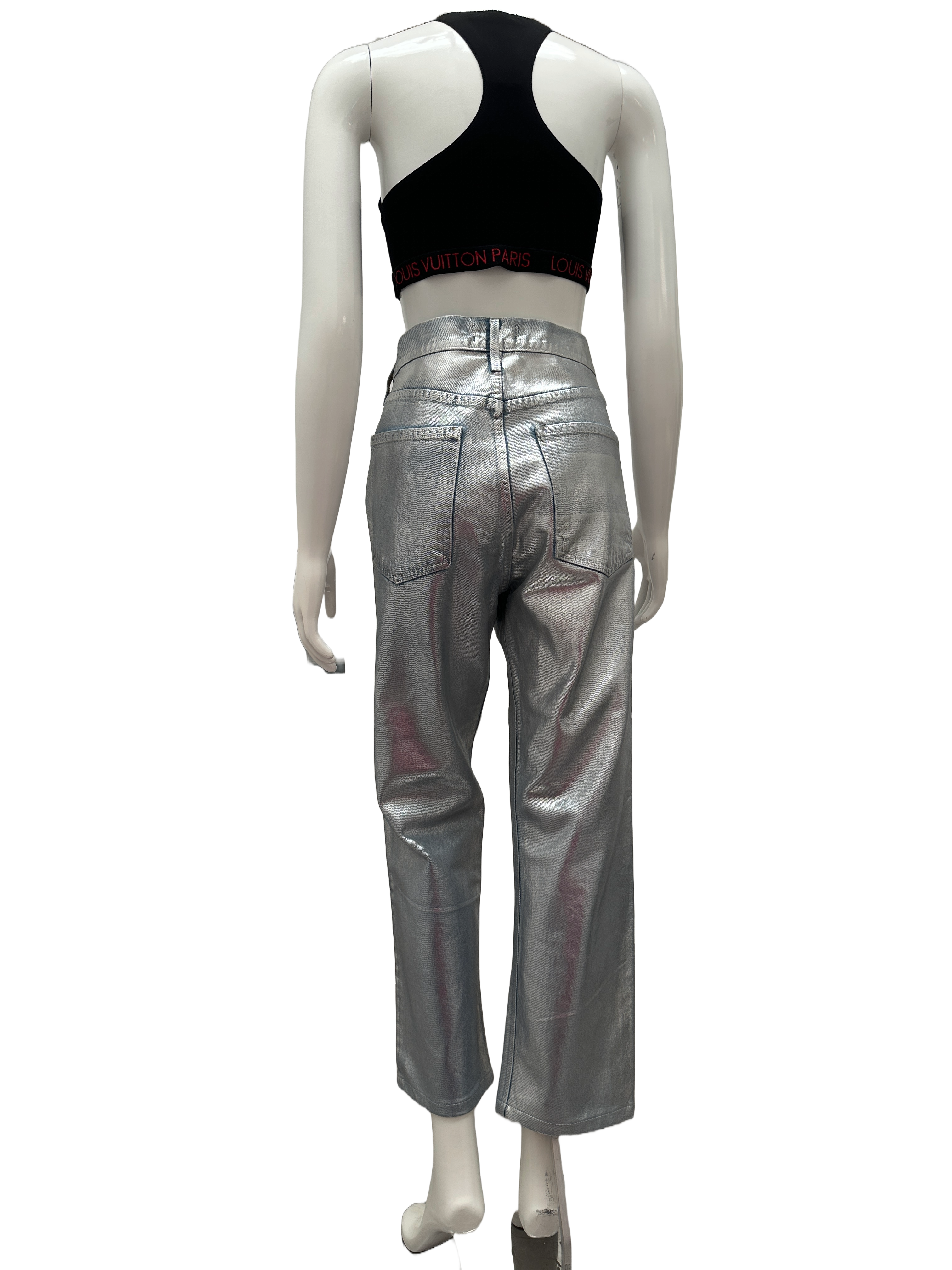 Agolde silver 90'S pinch waist high rise straight - size 29