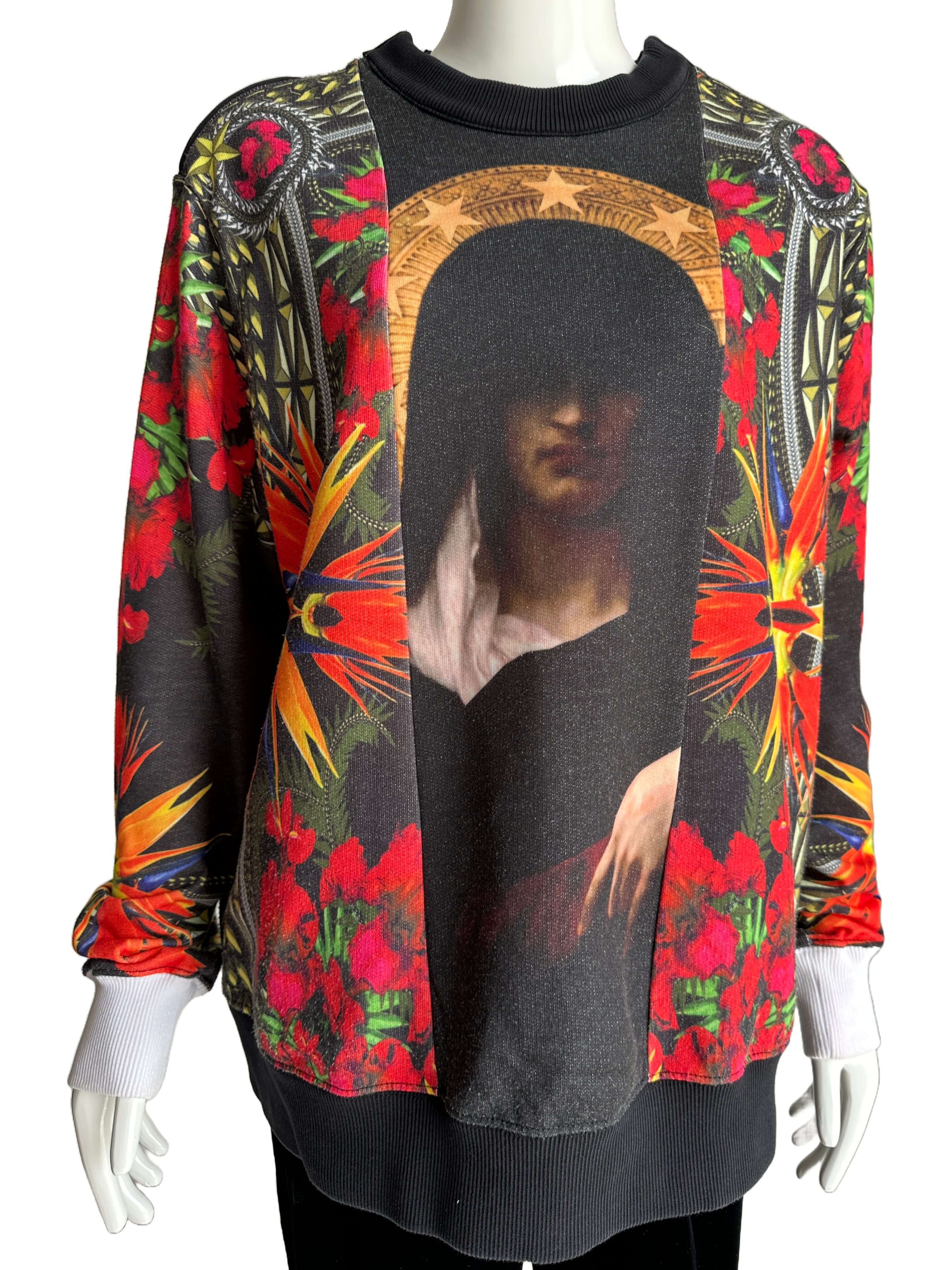 Givenchy birds of paradise Madonna sweater - size 38