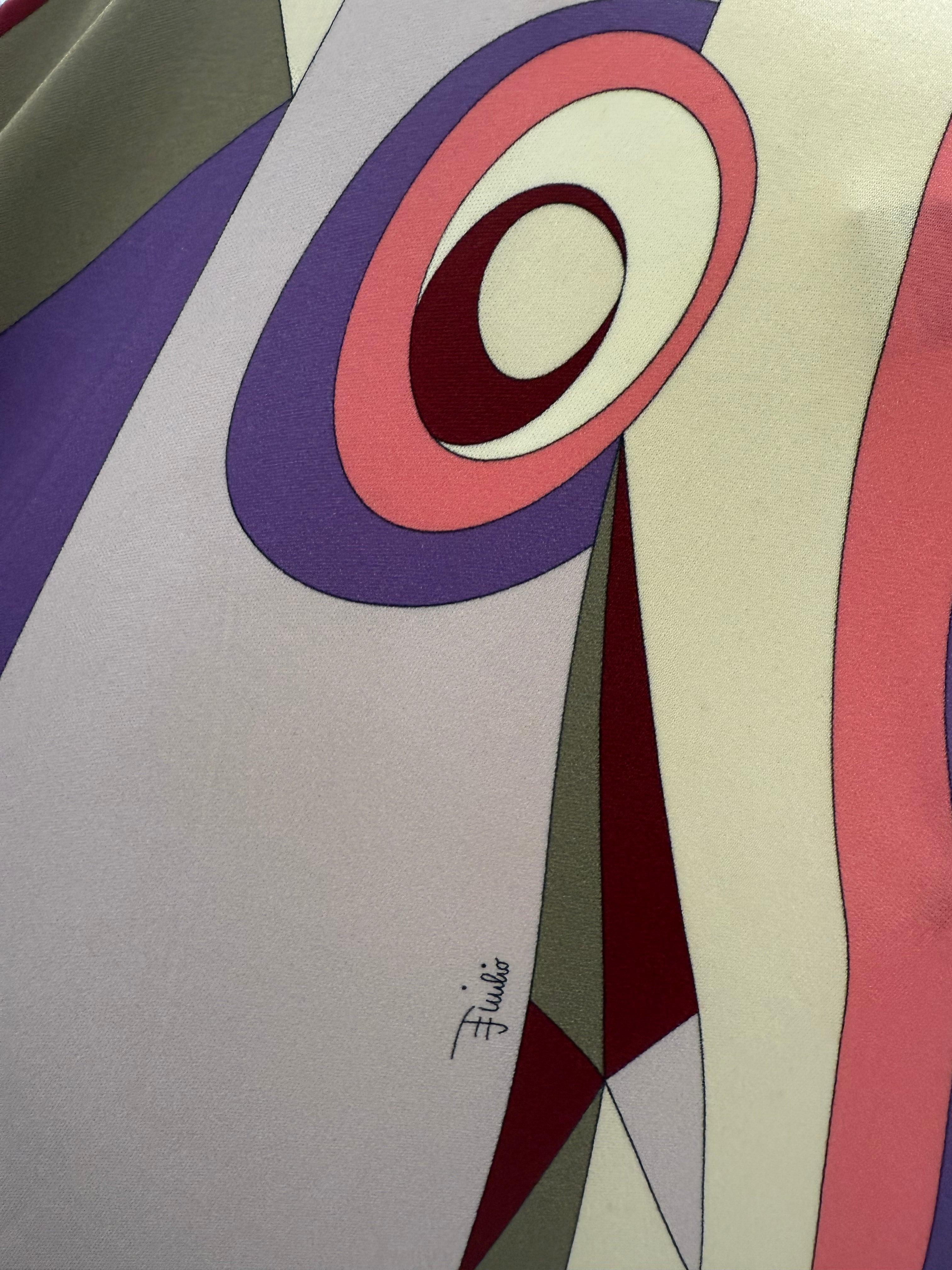 Emilio Pucci multicolor dress - size 40